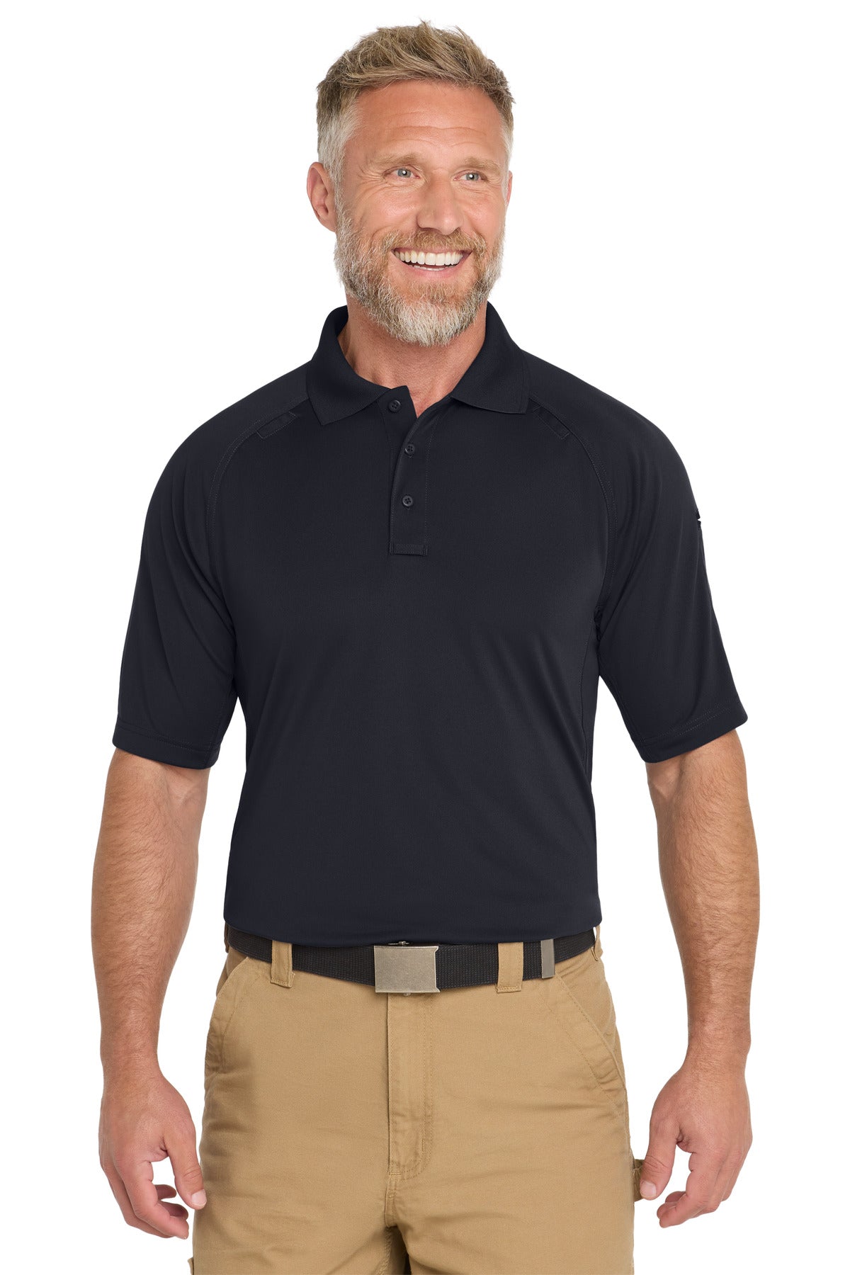 CornerStone  Select Lightweight Snag-Proof Tactical Polo. CS420 - Dark Navy