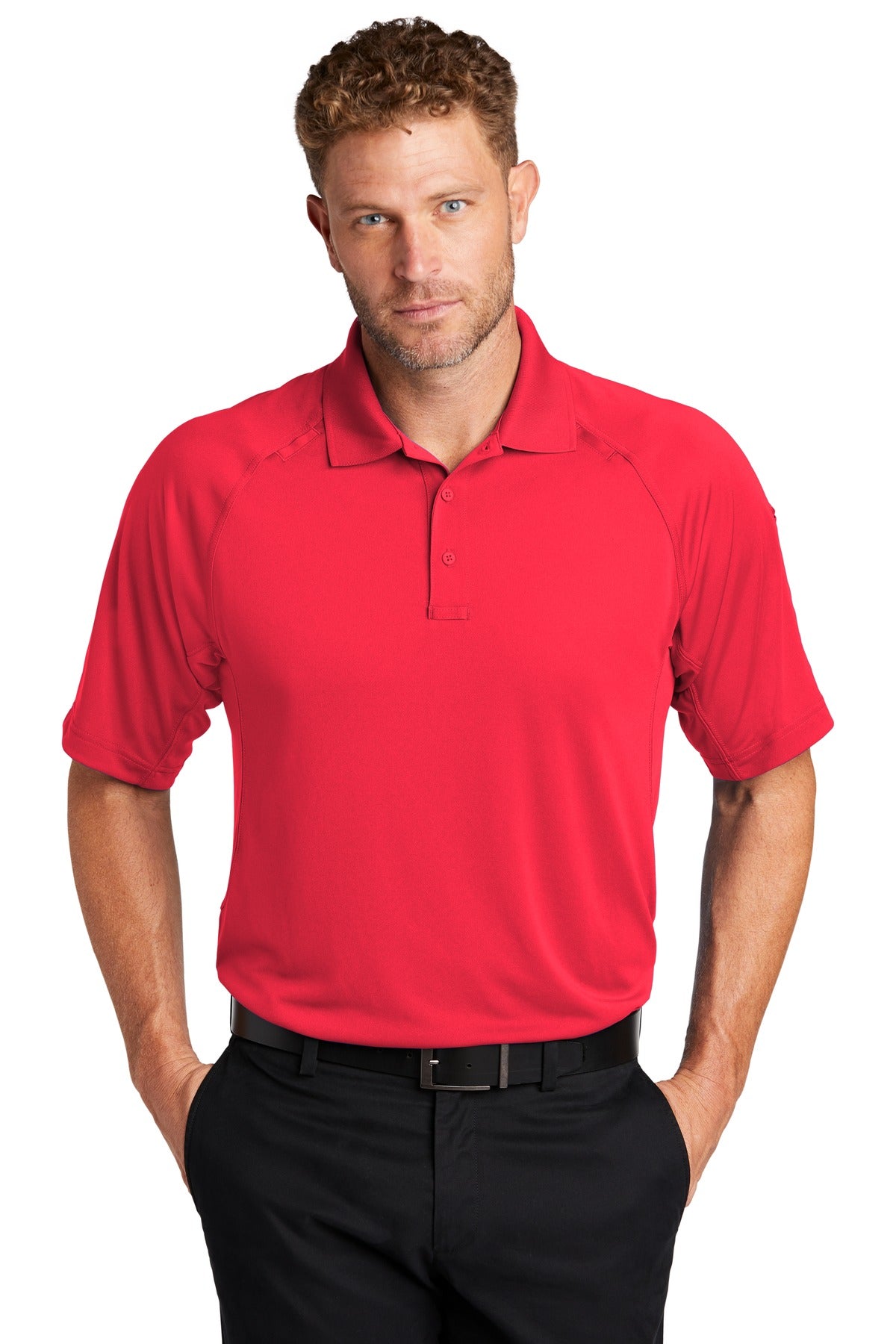 CornerStone  Select Lightweight Snag-Proof Tactical Polo. CS420 - Red
