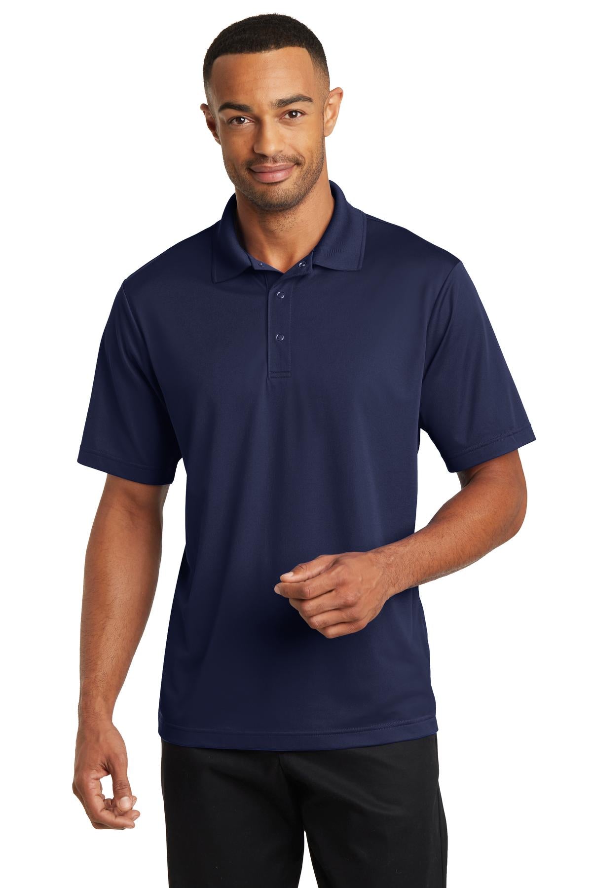 CornerStone Micropique Gripper Polo. CS421 - True Navy