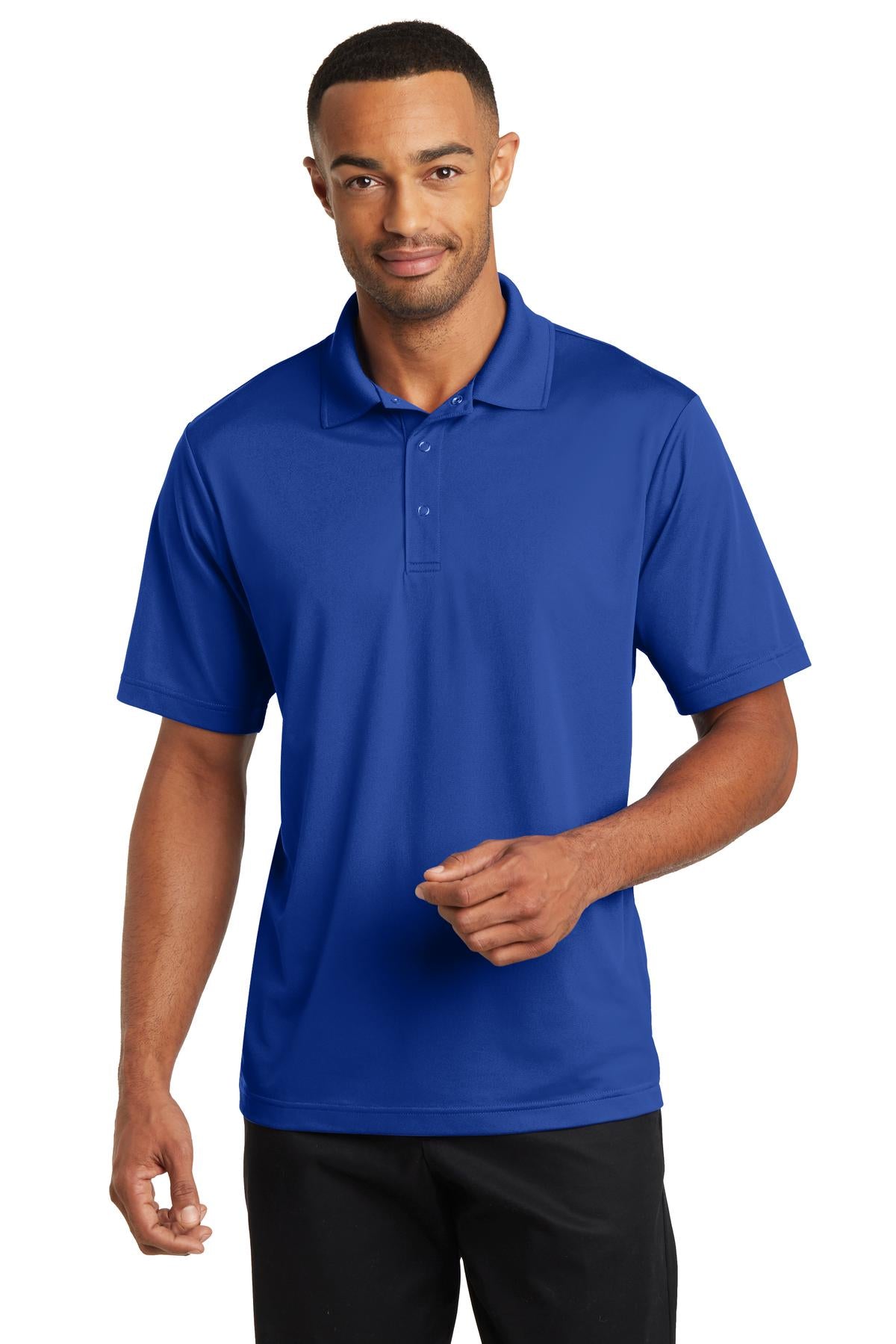 CornerStone Micropique Gripper Polo. CS421 - True Royal