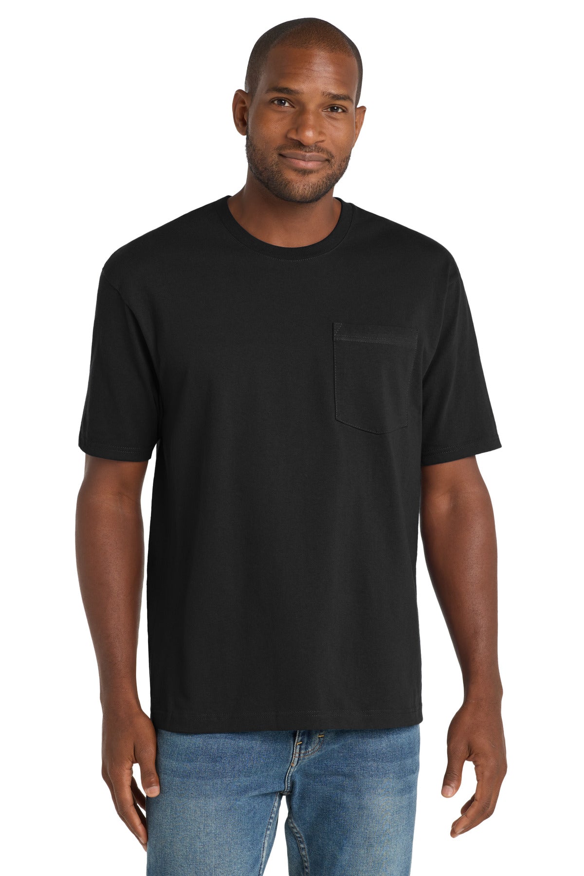 CornerStone  Workwear Pocket Tee CS430 - Black