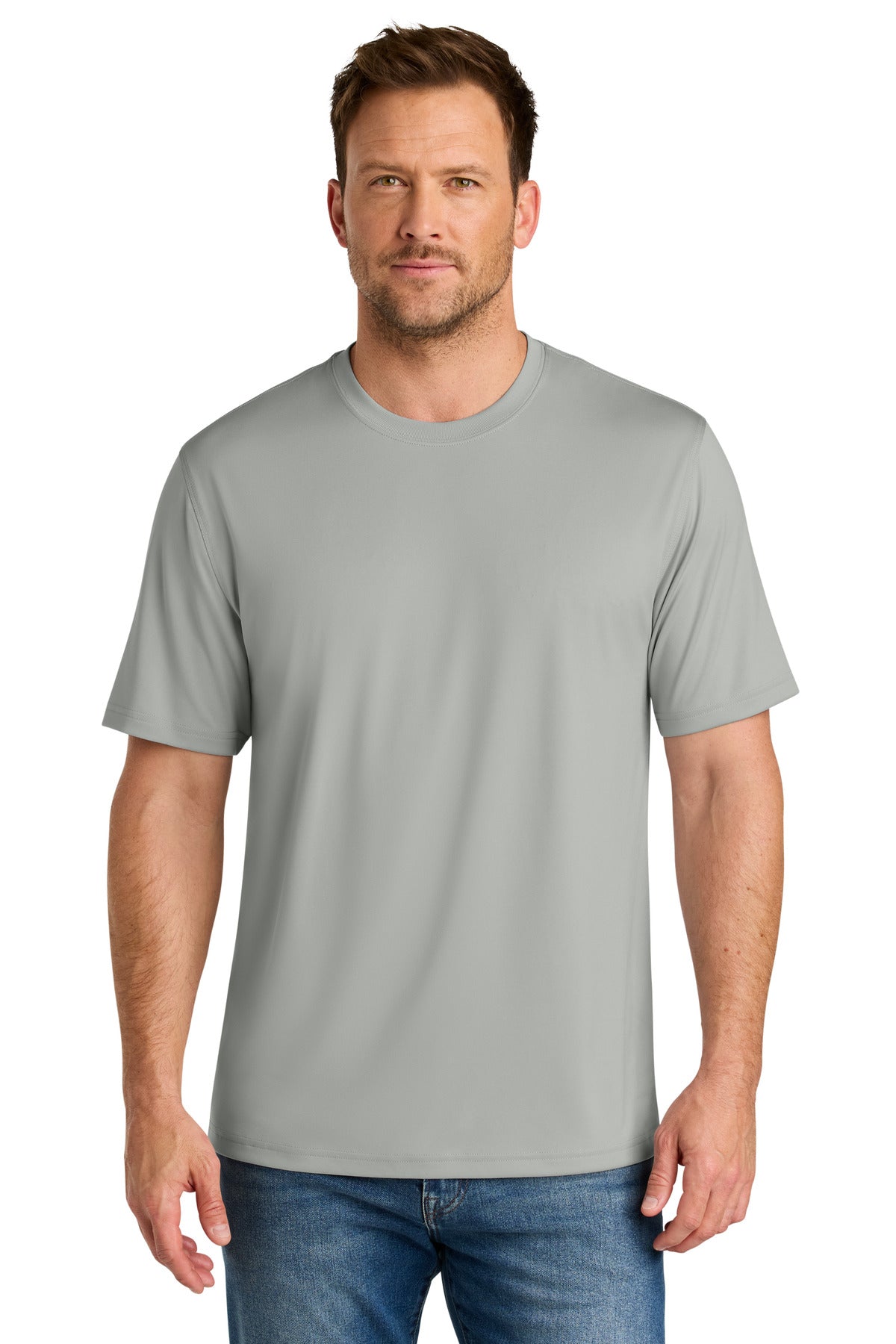CornerStone Workwear Pro Short Sleeve Tee CS440 - Light Grey