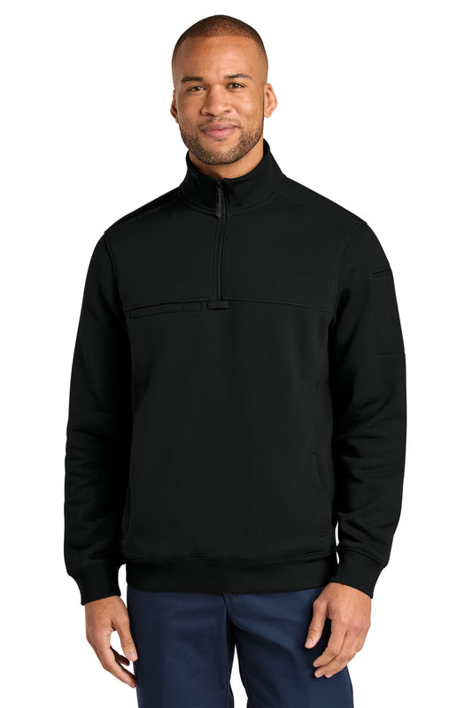 CornerStone 12-Oz. Tough Fleece Job Shirt CSF635 - Black