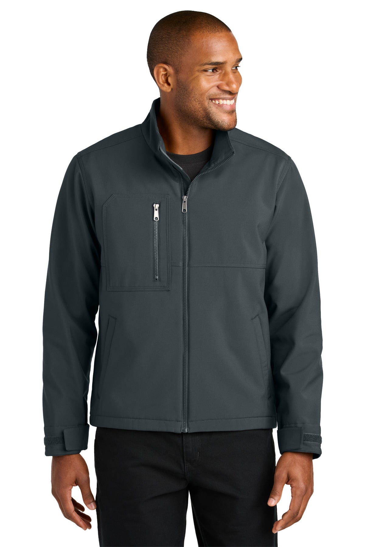 CornerStone Workwear Soft Shell CSJ70 - Iron Grey