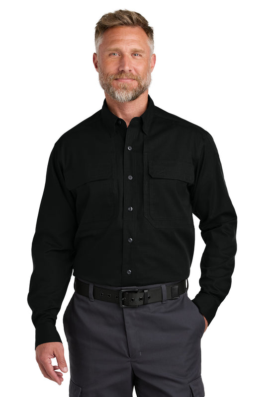 CornerStone Long Sleeve Select Tactical Shirt CSW176 - Black