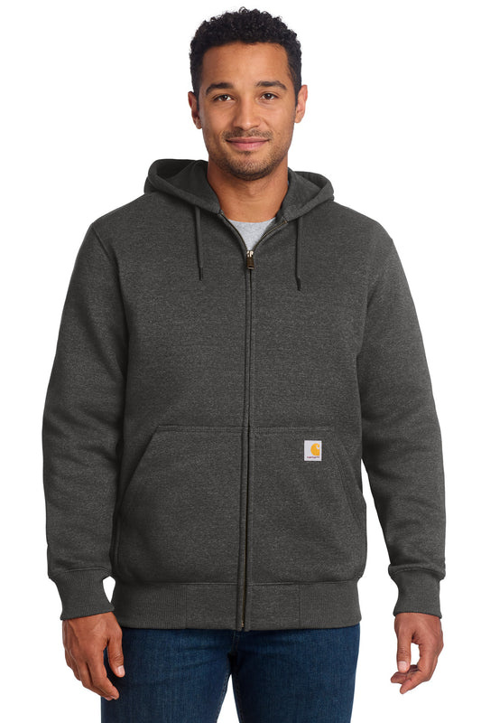 Carhartt  Rain Defender  Paxton Heavyweight Hooded Zip-Front Sweatshirt. CT100614 - Carbon Heather