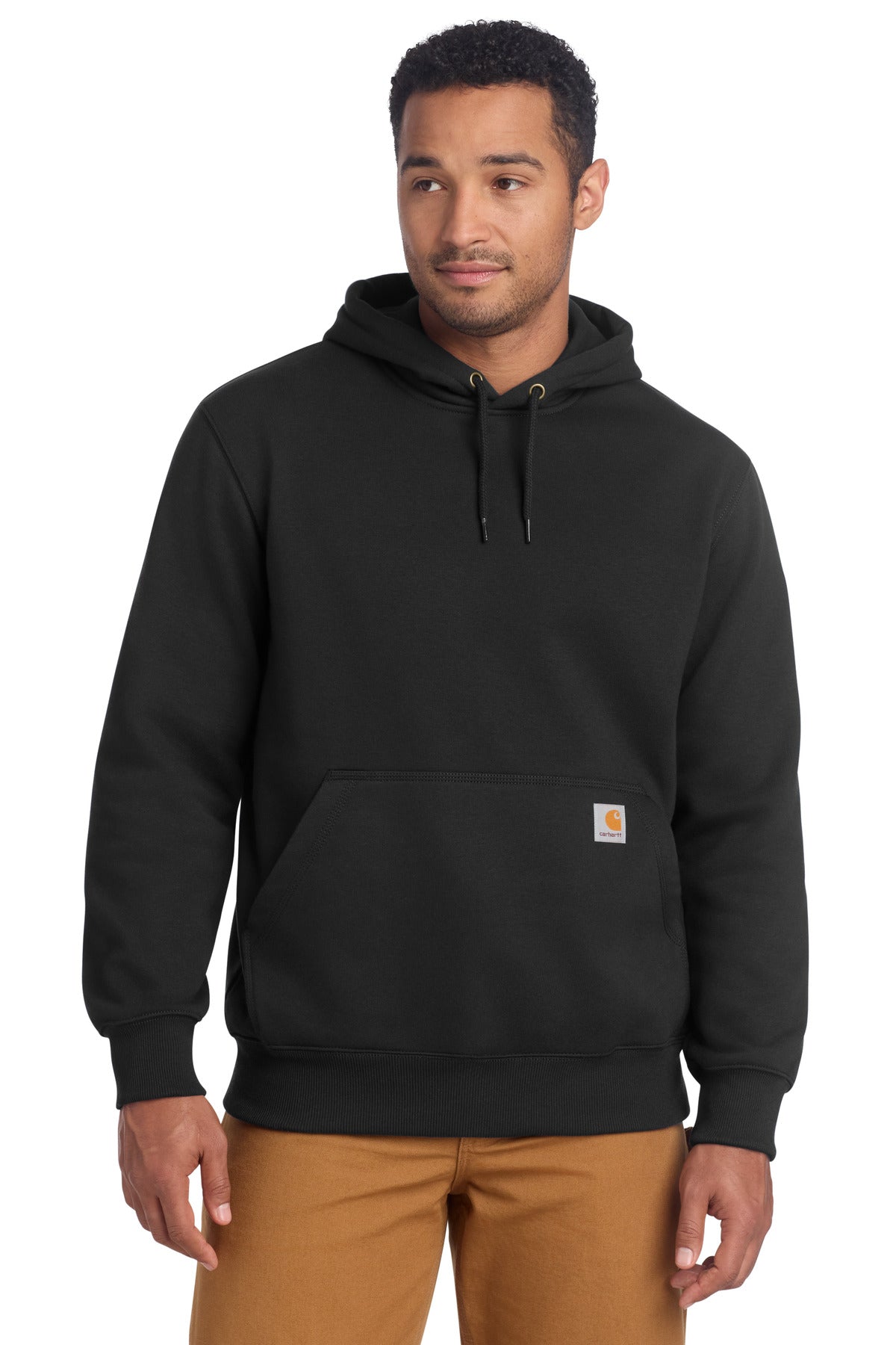 Carhartt  Rain Defender  Paxton Heavyweight Hooded Sweatshirt. CT100615 - Black