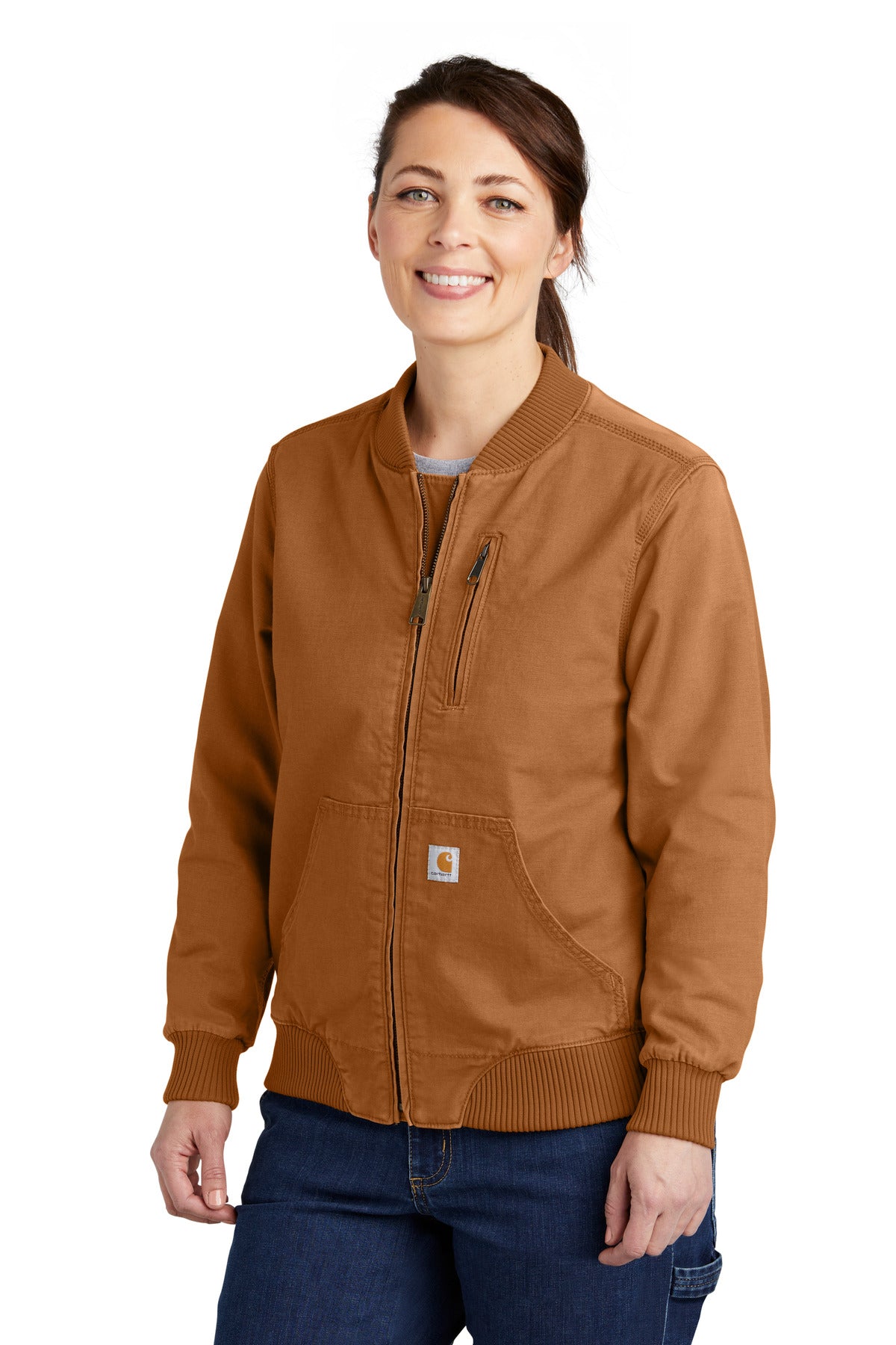 Carhartt Women's Rugged Flex Crawford Jacket CT102524 - Carhartt Brown
