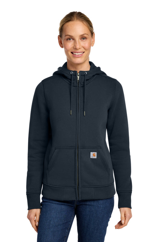 Carhartt Women's Clarksburg Full-Zip Hoodie CT102788 - Navy