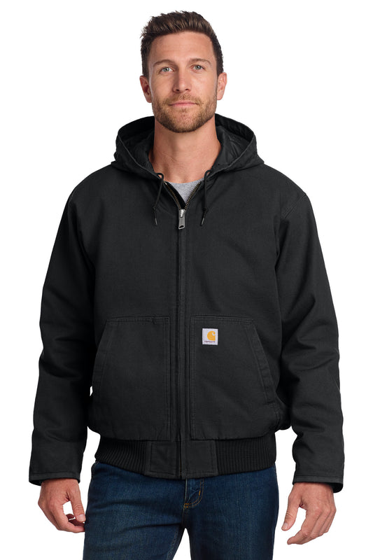 Carhartt Washed Duck Active Jac. CT104050 - Black