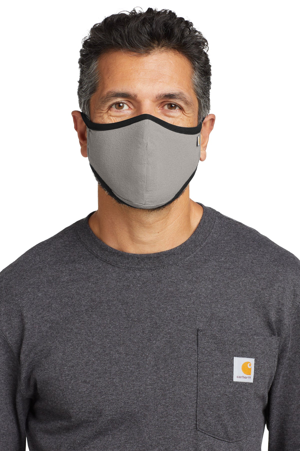 Carhartt Cotton Ear Loop Face Mask (3 pack)  CT105160 - Asphalt