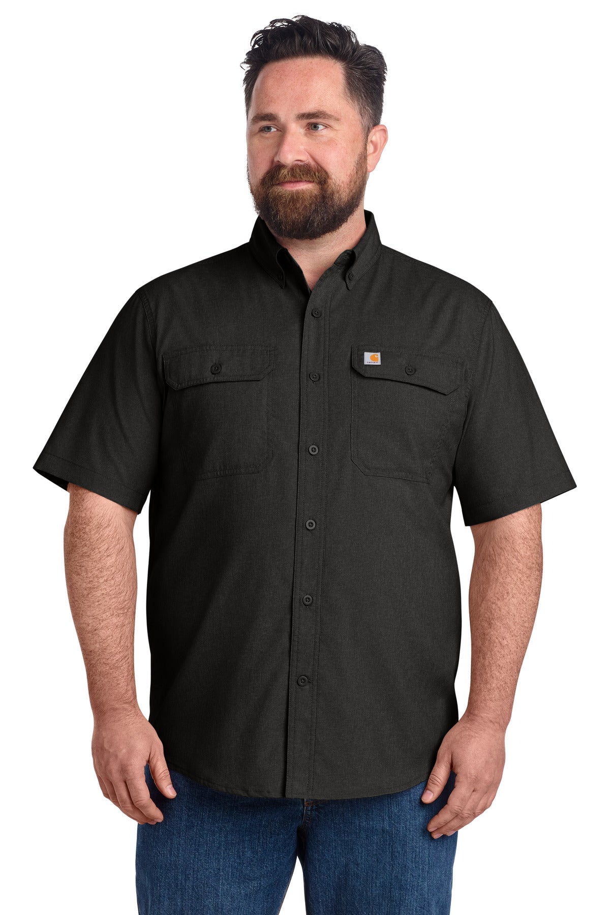 Carhartt Force Solid Short Sleeve Shirt CT105292 - Black