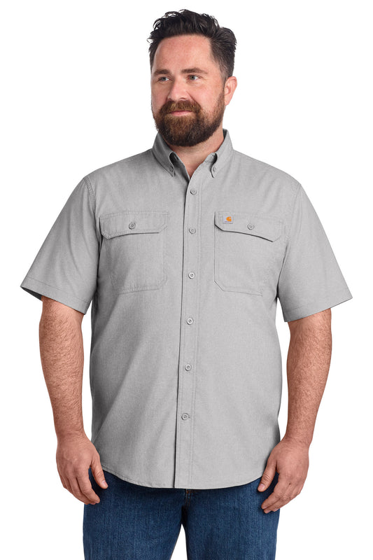 Carhartt Force Solid Short Sleeve Shirt CT105292 - Steel