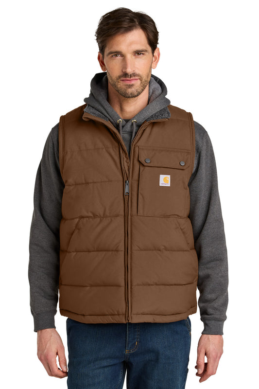 Carhartt Montana Insulated Vest CT105475 - Red Duck Brown