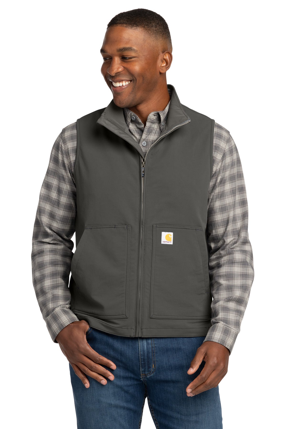 Carhartt Super Dux Soft Shell Vest CT105535 - Gravel