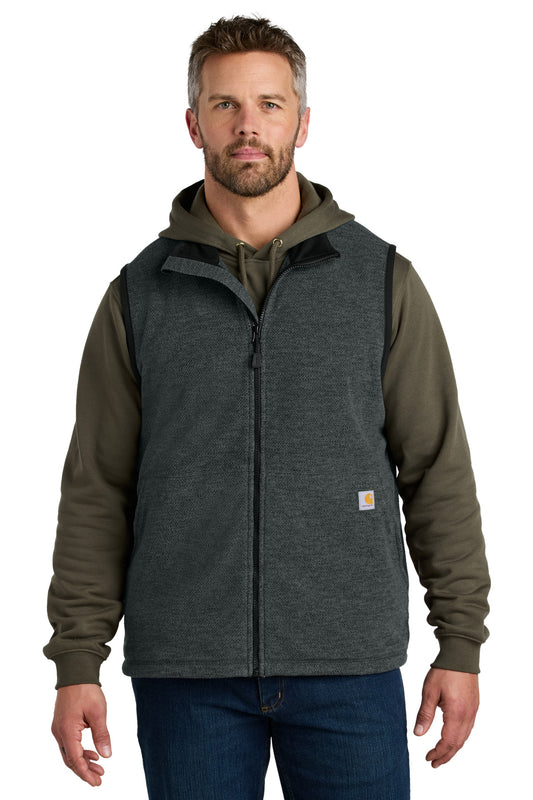 Carhartt Textured Fleece Vest CT106418 - Carbon Heather