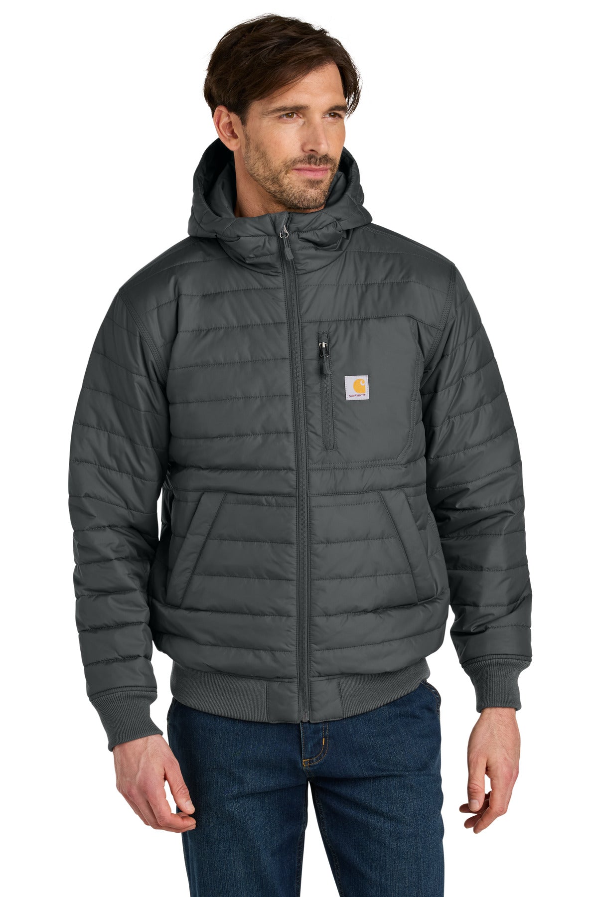 Carhartt Gilliam Insulated Hooded Jacket CT106543 - Shadow Grey