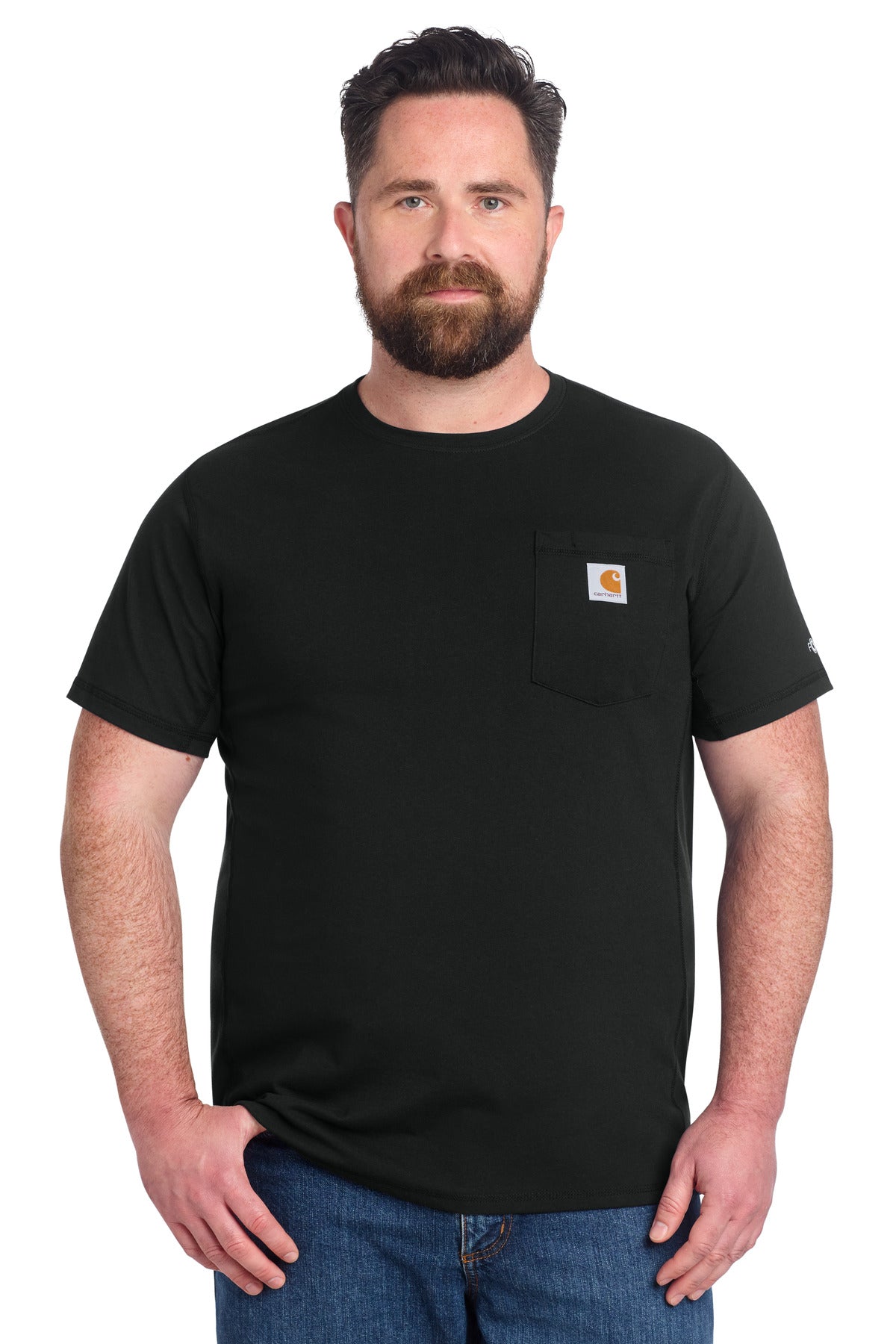 Carhartt Force Short Sleeve Pocket T-Shirt CT106652 - Black