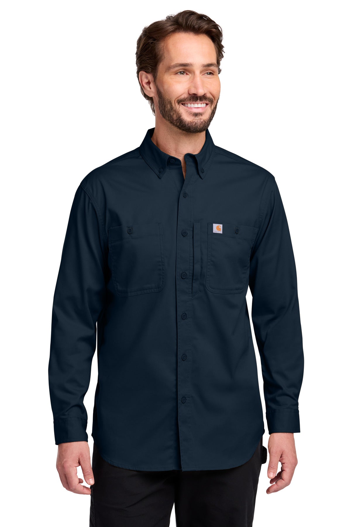 Carhartt Rugged Professional Series Long Sleeve Shirt CT106689 - Navy