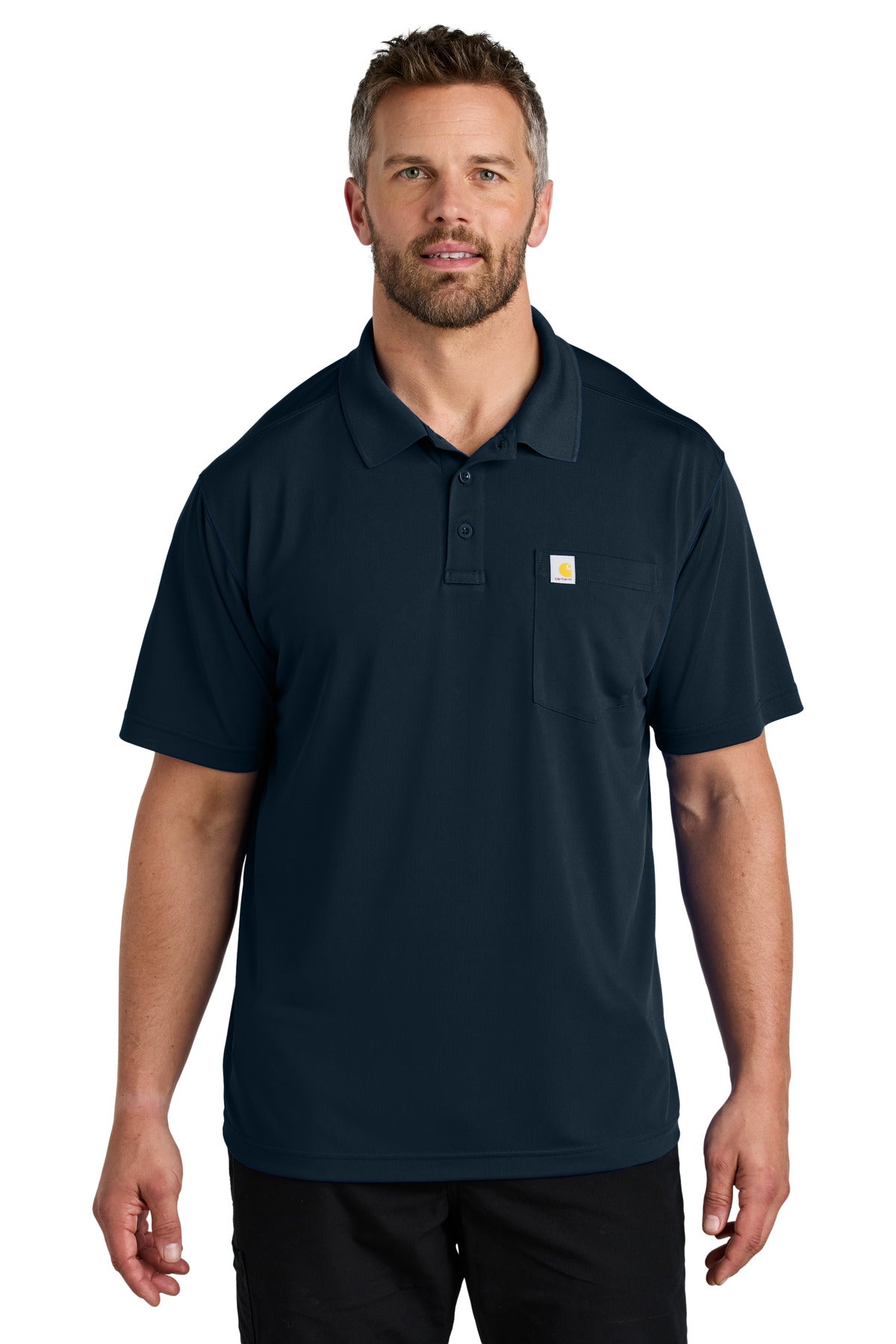Carhartt Force Snag-Resistant Pocket Polo CT106880 - Navy