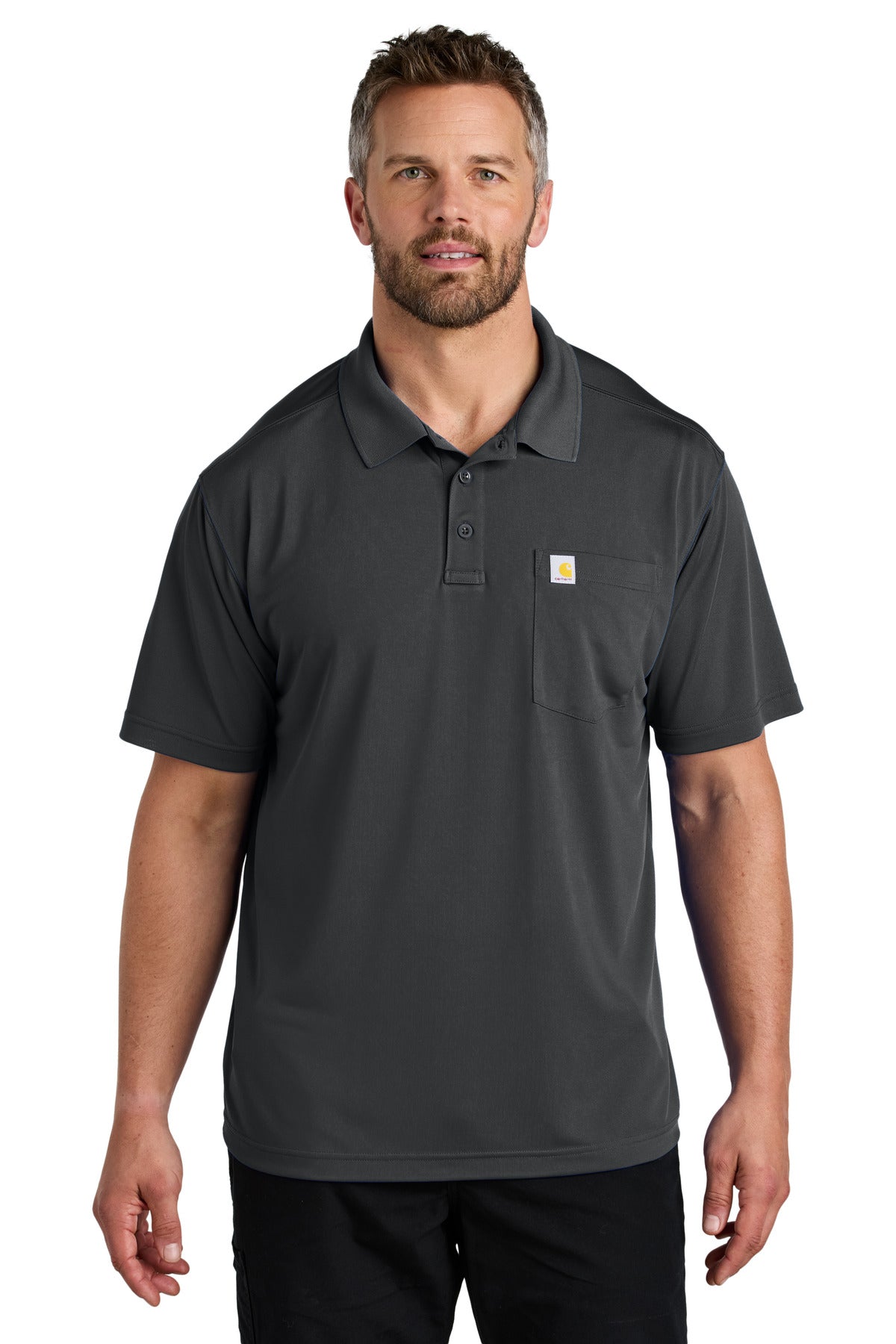 Carhartt Force Snag-Resistant Pocket Polo CT106880 - Shadow Grey