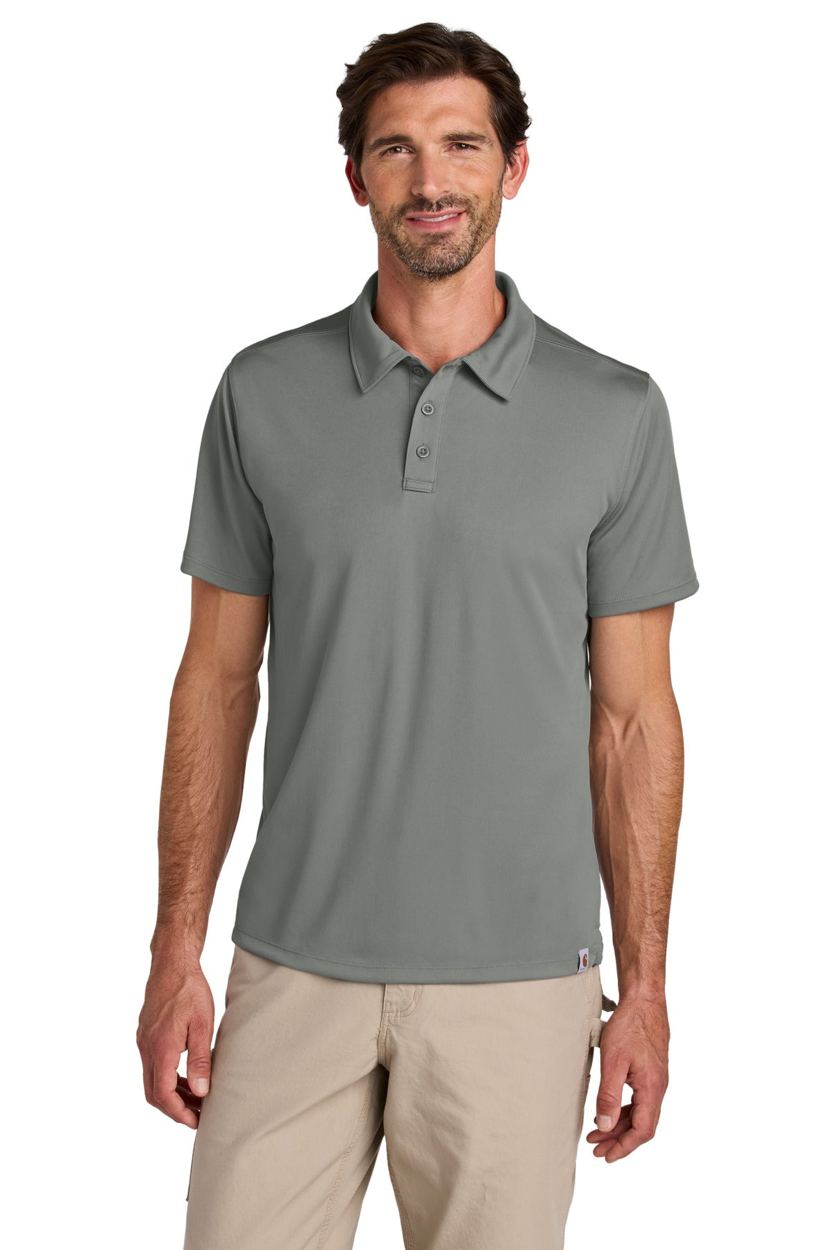 Carhartt Force Sun Defender Polo CT106899 - Asphalt Grey