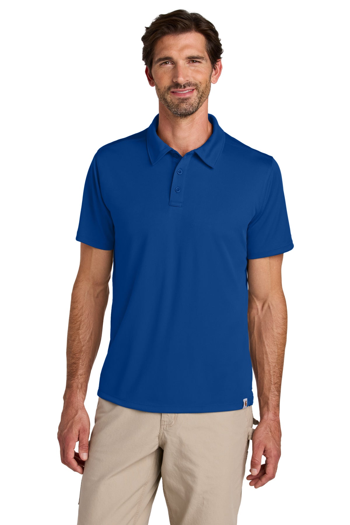 Carhartt Force Sun Defender Polo CT106899 - Royal Glass Blue