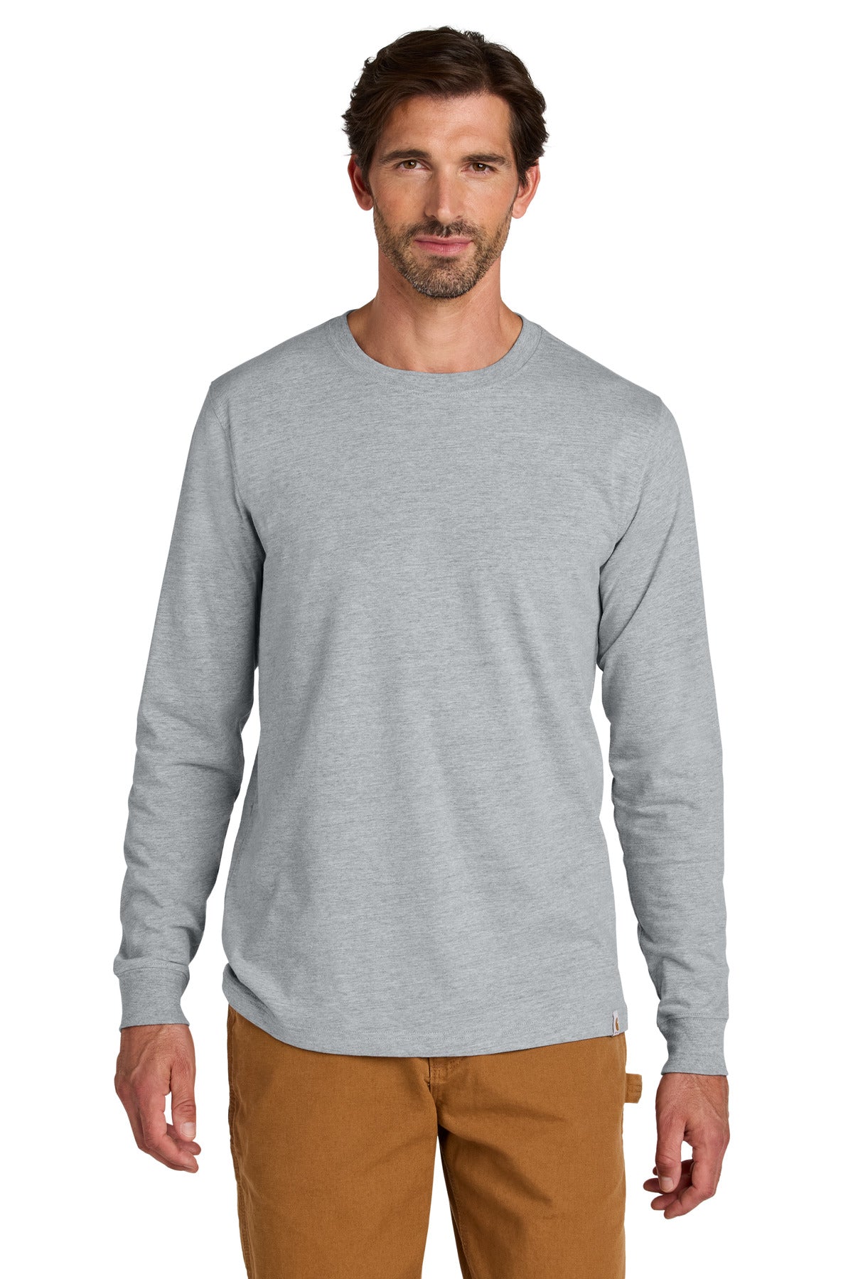 Carhartt Long Sleeve T-Shirt CT106921 - Heather Grey