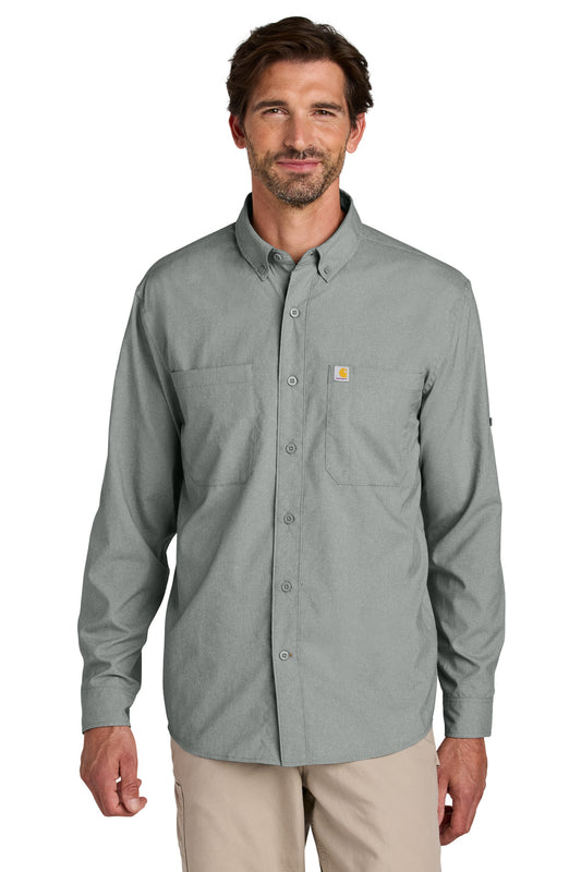 Carhartt Force Sun Defender Long Sleeve Shirt CT107106 - Steel