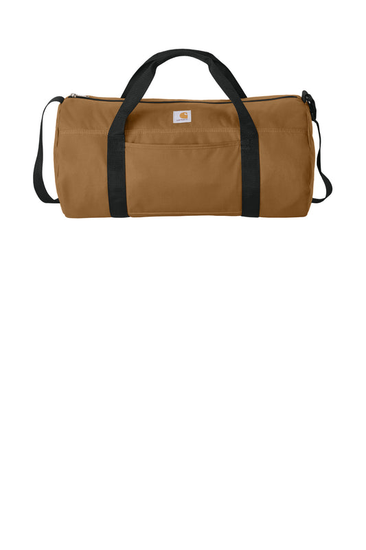 Carhartt Canvas Packable Duffel with Pouch CTB0000564 - Carhartt Brown