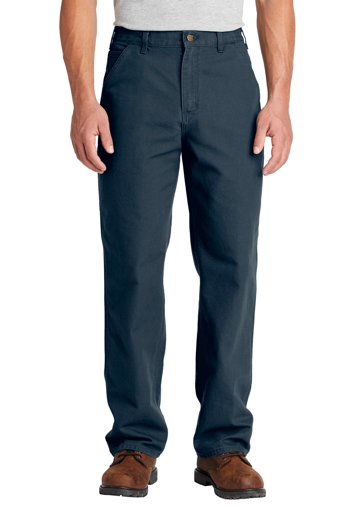 Carhartt  Washed-Duck Work Dungaree. CTB11 - Midnight