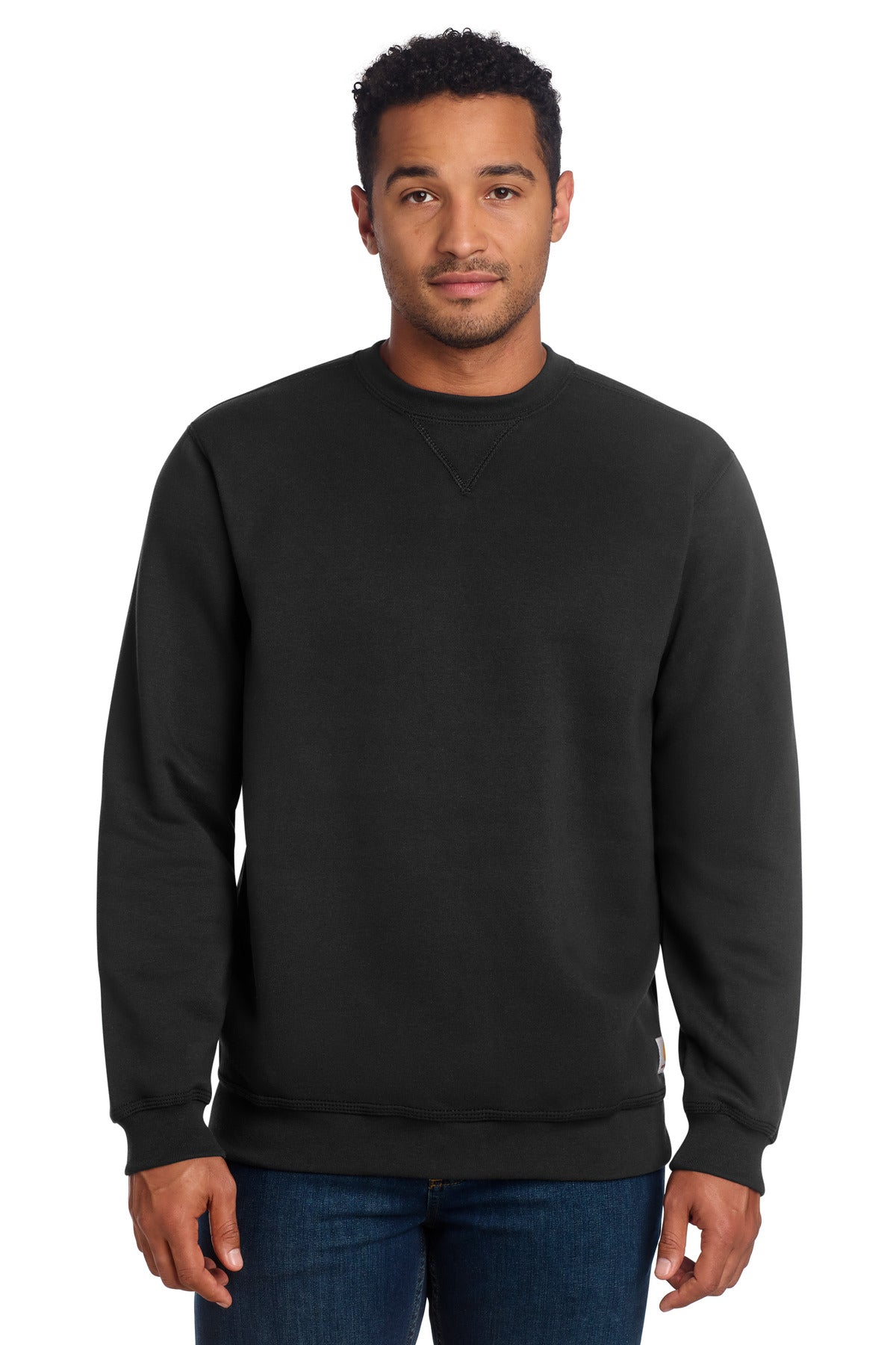 Carhartt  Midweight Crewneck Sweatshirt. CTK124 - Black