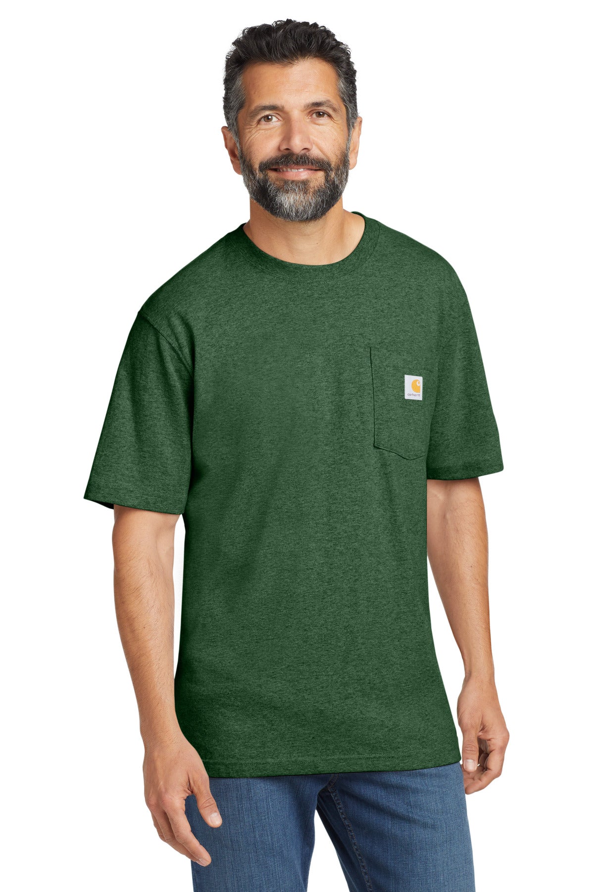 Carhartt  Workwear Pocket Short Sleeve T-Shirt. CTK87 - North Woods Heather