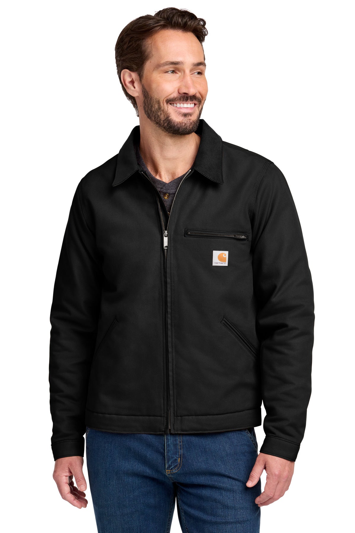 Carhartt Tall Duck Detroit Jacket CTT103828 - Black