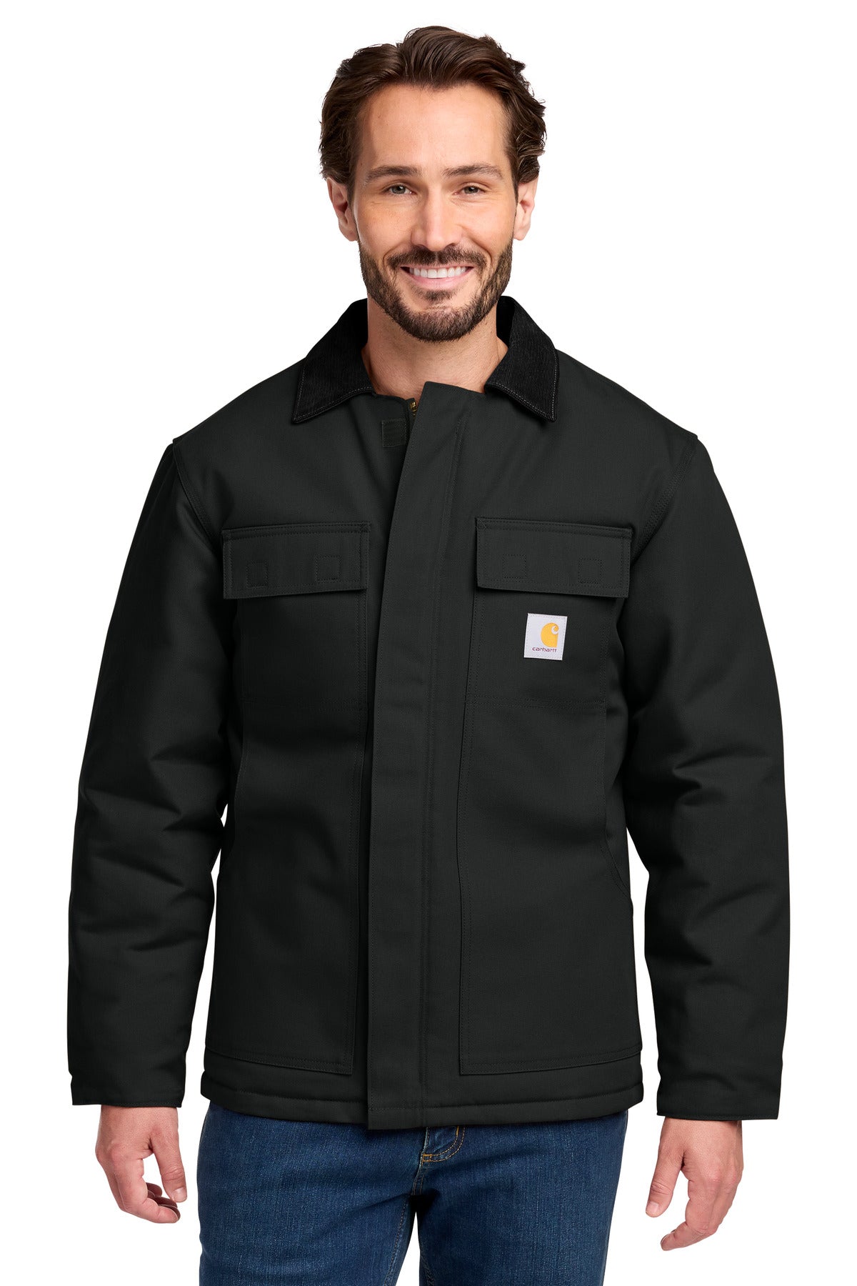 Carhartt  Tall Duck Traditional Coat. CTT106674 - Black