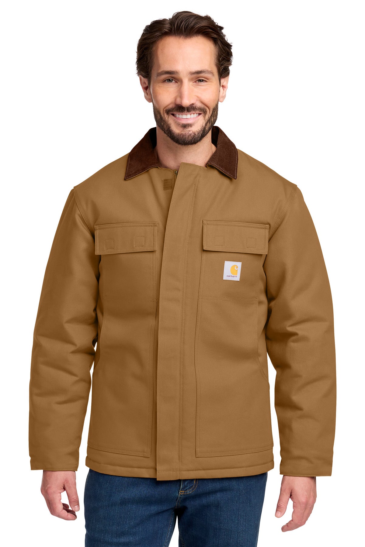 Carhartt  Tall Duck Traditional Coat. CTT106674 - Carhartt Brown