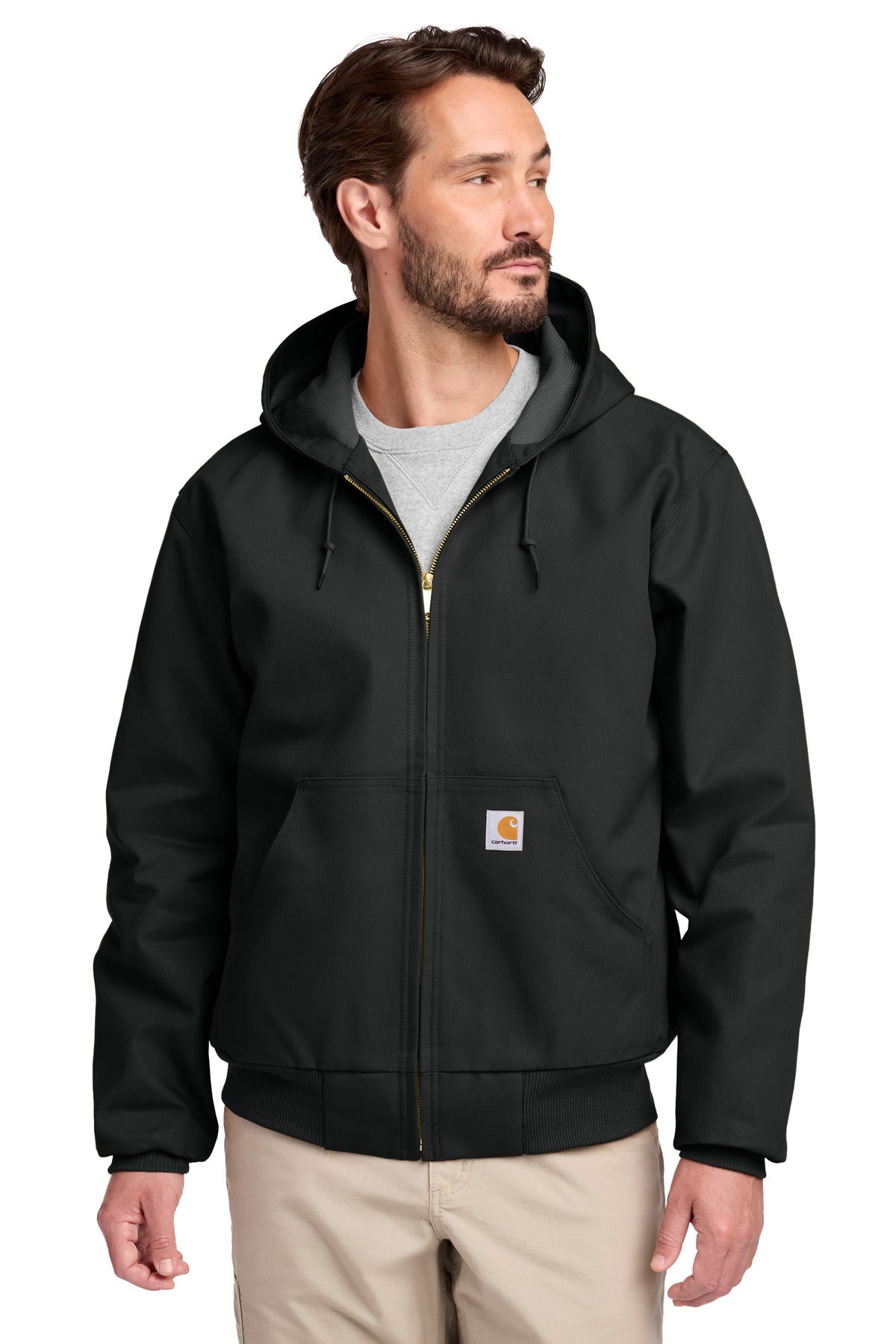 Carhartt  Tall Thermal-Lined Duck Active Jac. CTT106678 - Black