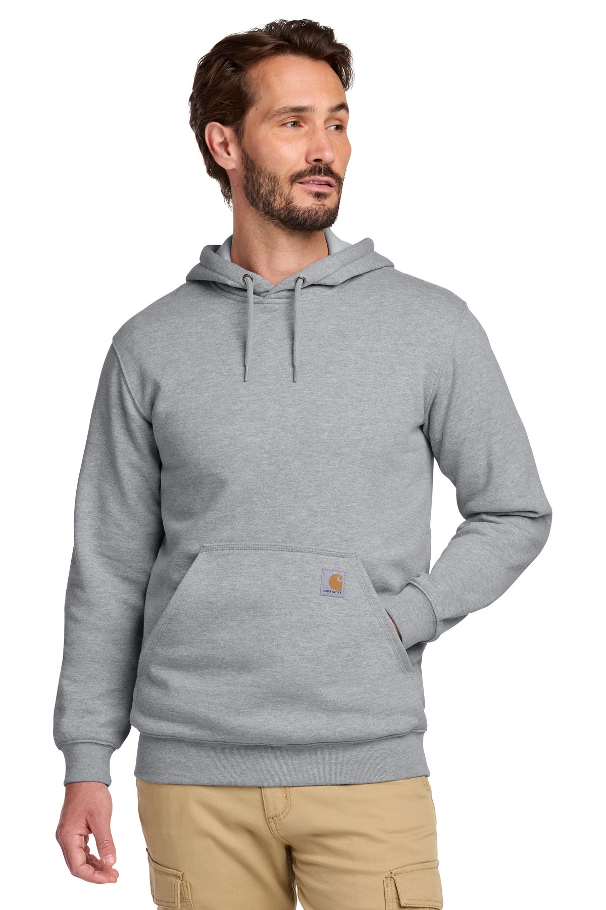 Carhartt Tall Midweight Hooded Sweatshirt CTTK121 - Heather Grey