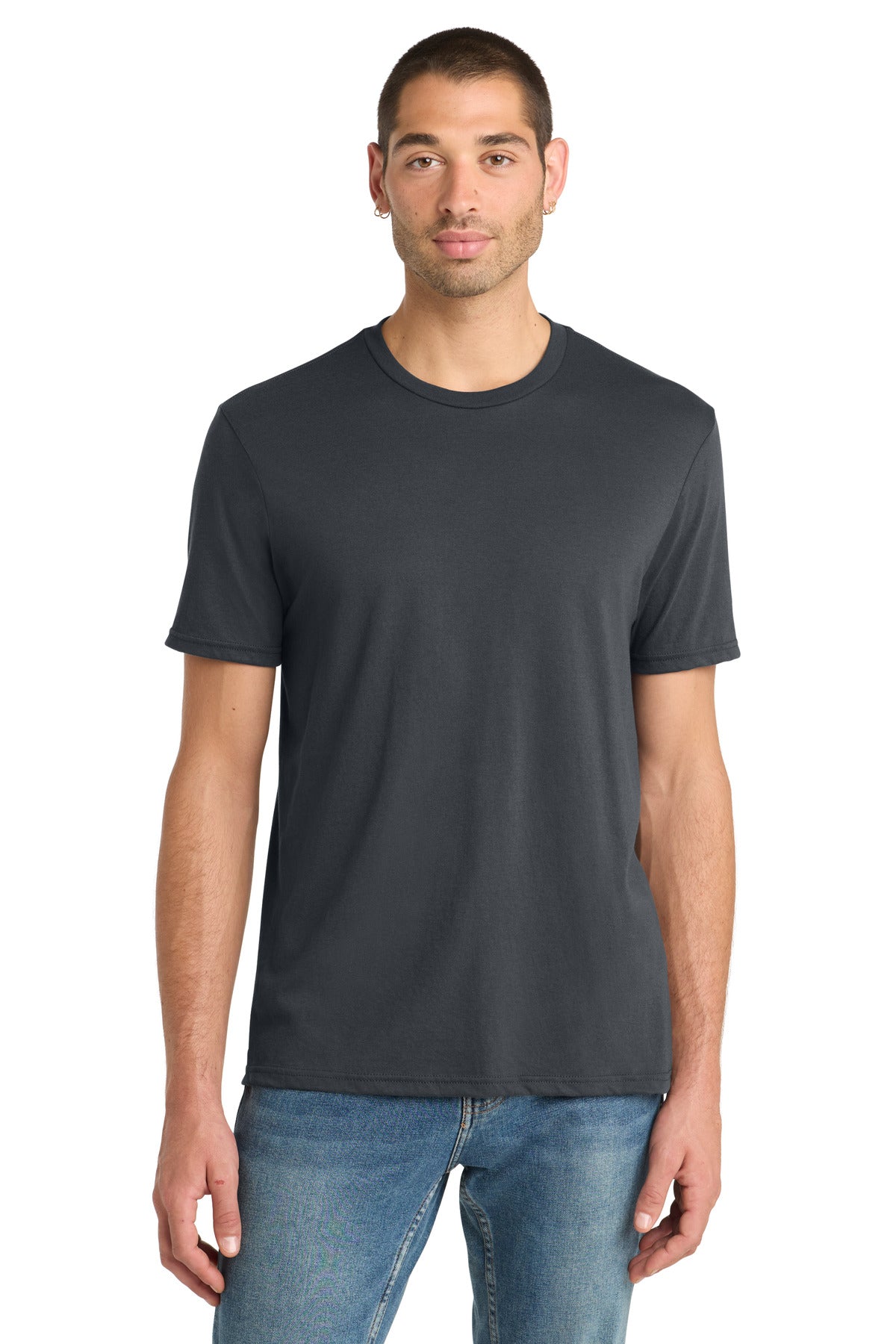 District Perfect Blend CVC Tee. DM108 - Charcoal