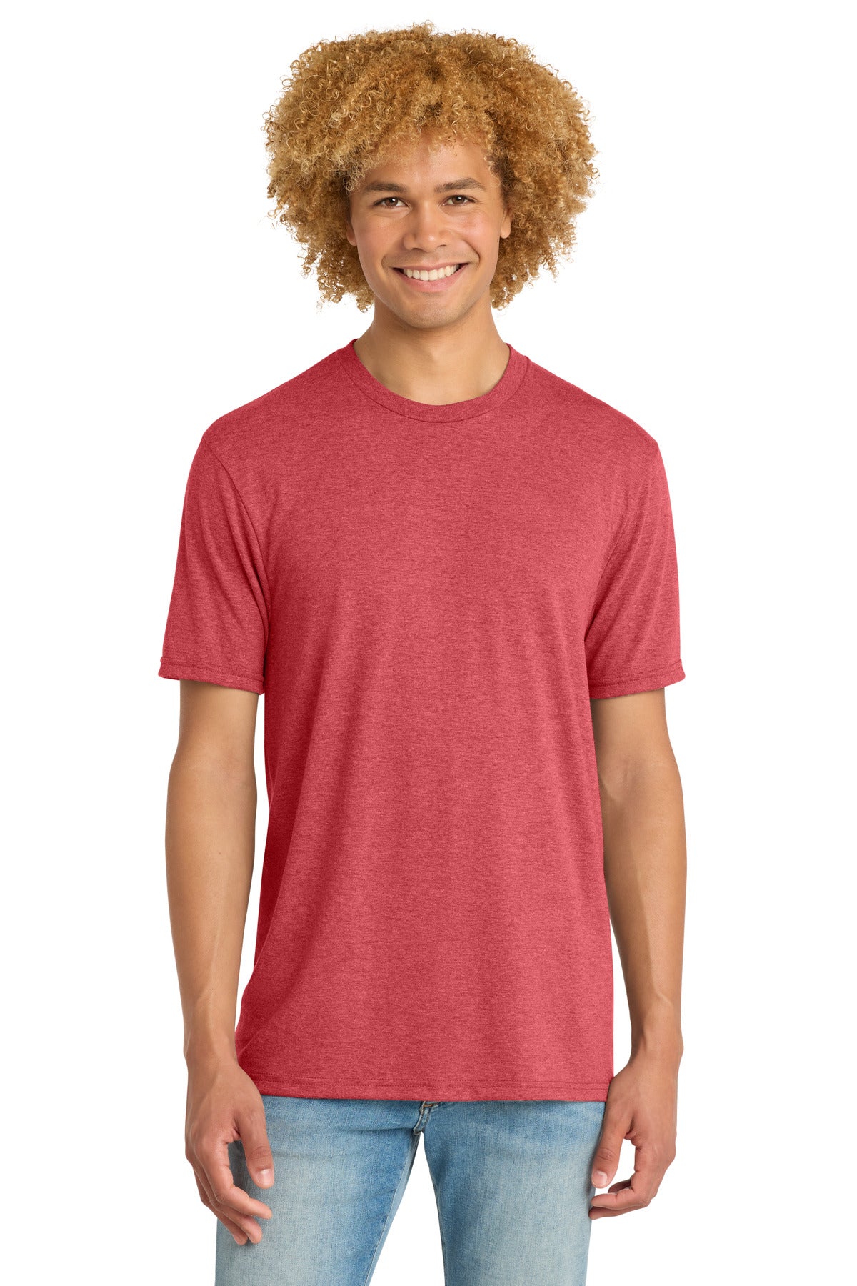 District   Perfect Tri   DTG Tee DM130DTG - Red Frost