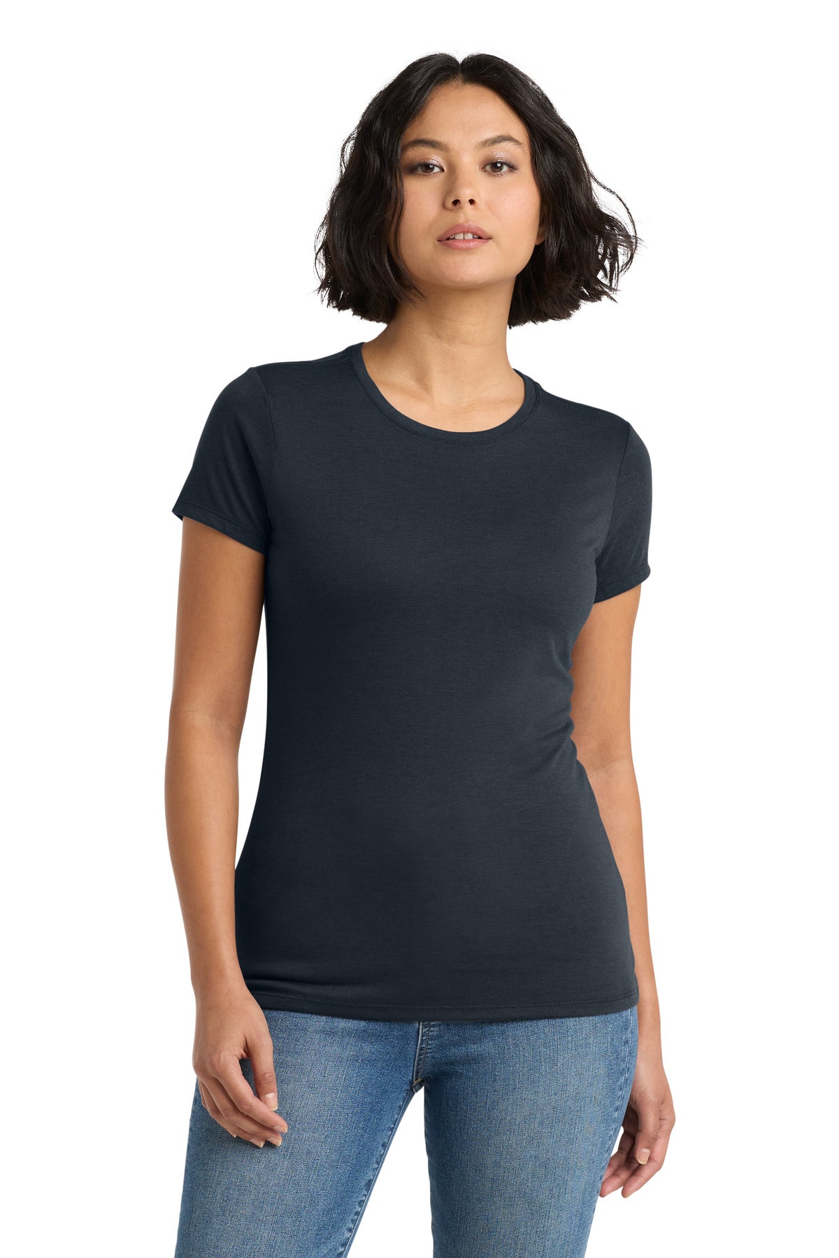 District  Women's Perfect Tri Tee. DM130L - New Navy