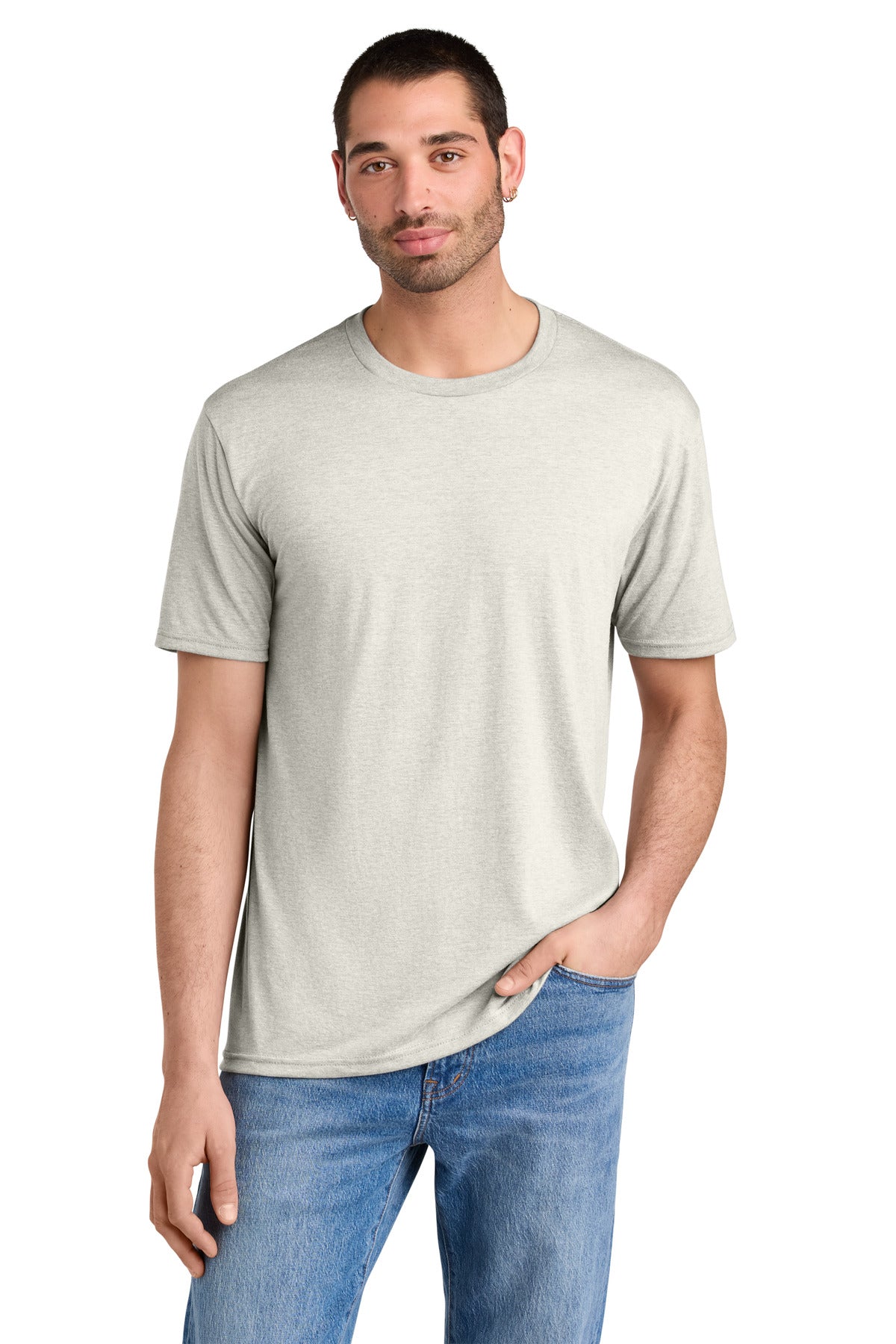 District  Perfect TriTee. DM130 - Oatmeal Heather