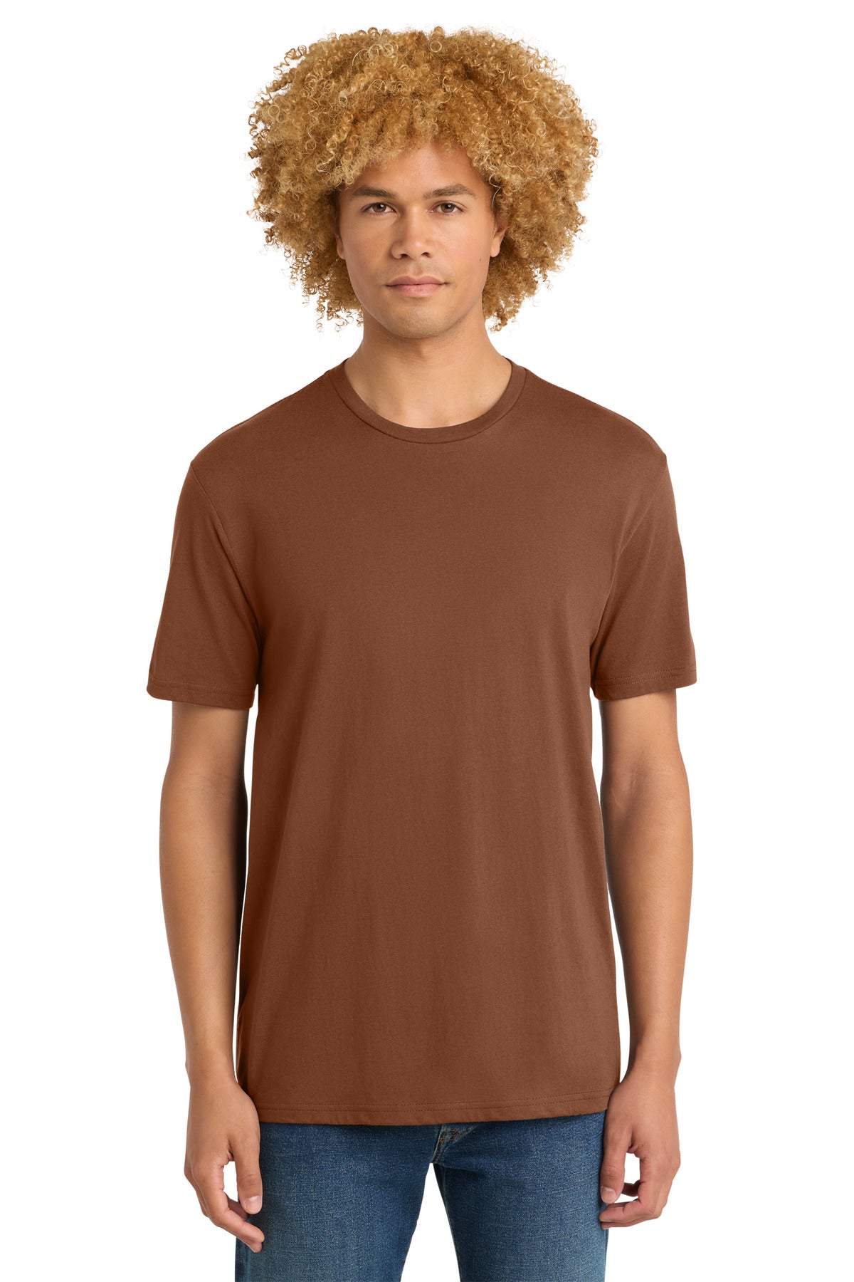 District Perfect Weight Tee. DT104 - Baked Clay