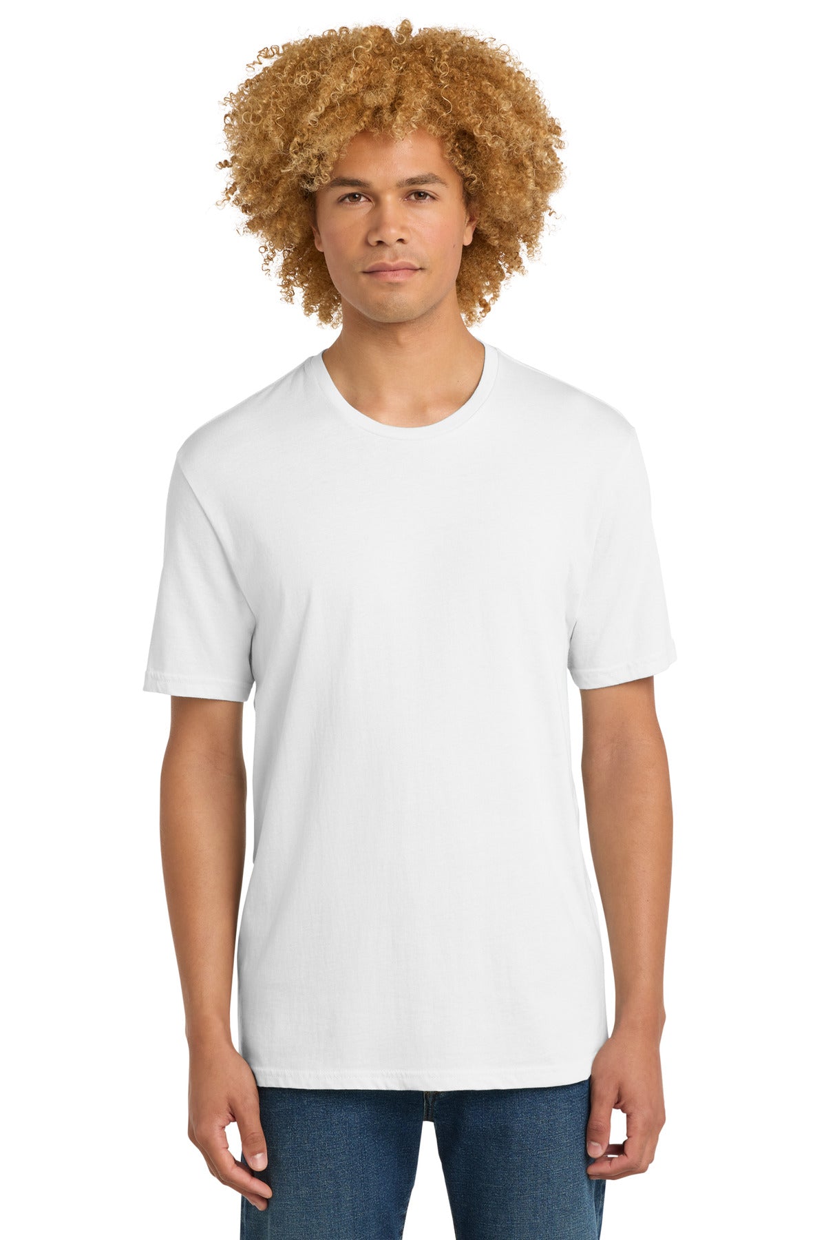 District Perfect Weight Tee. DT104 - Bright White