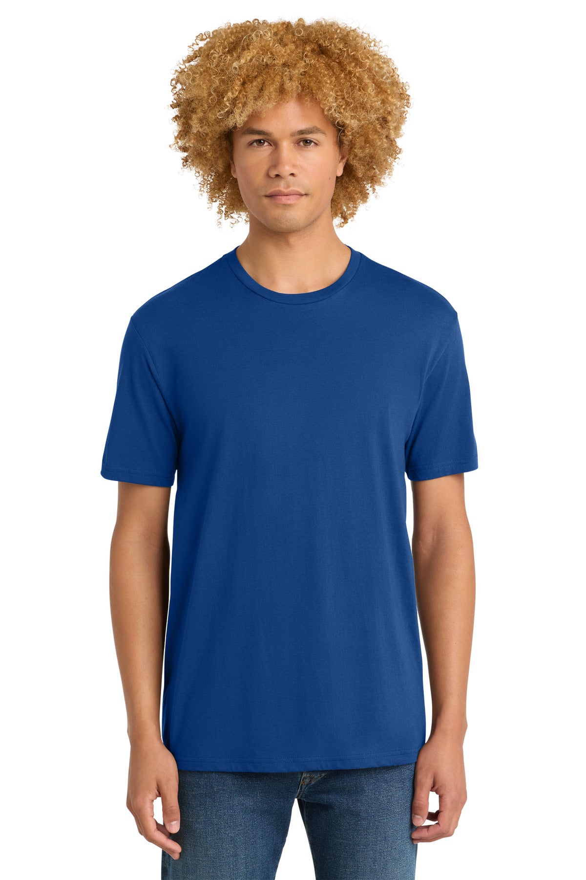 District Perfect Weight Tee. DT104 - Deep Royal