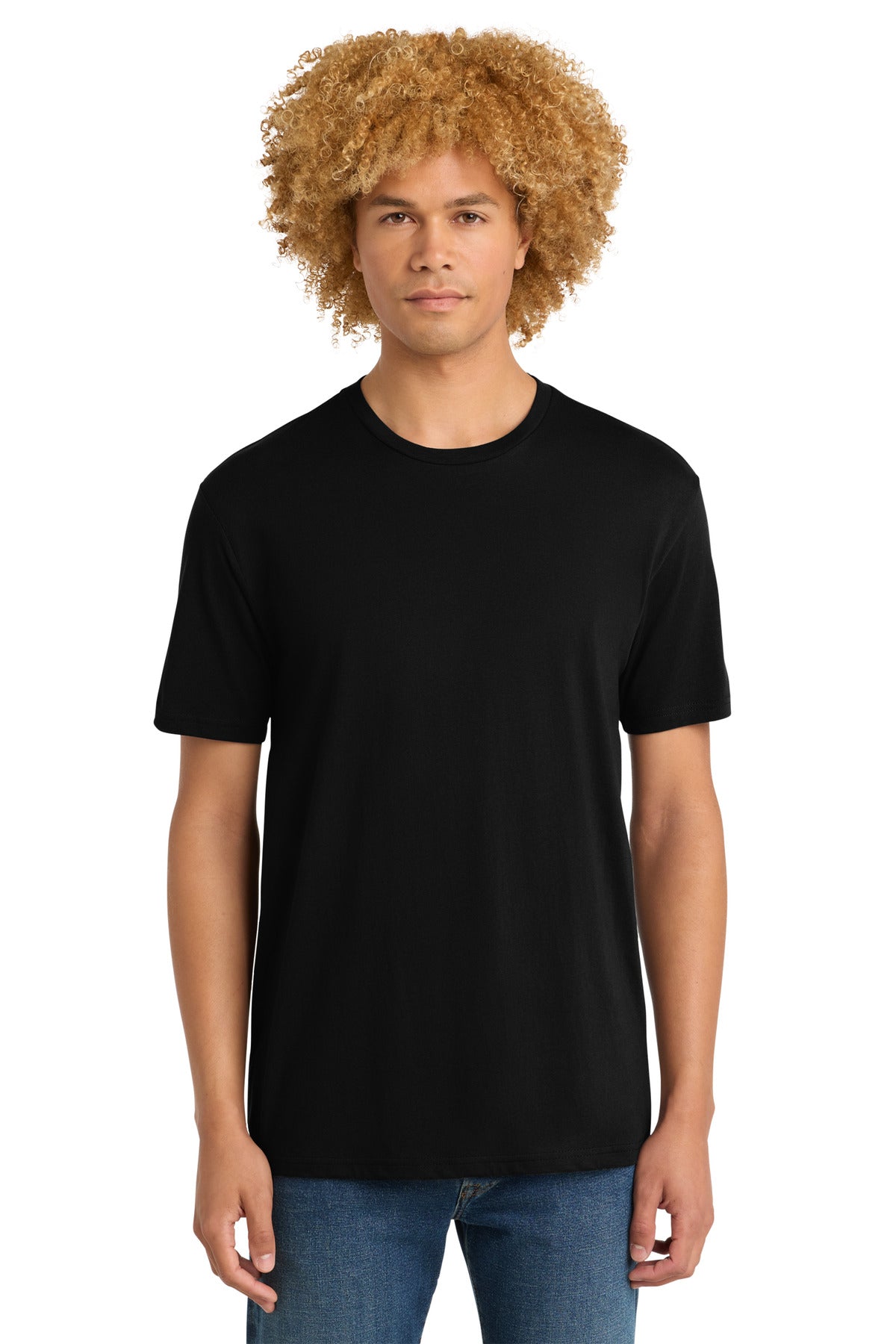 District Perfect Weight Tee. DT104 - Jet Black