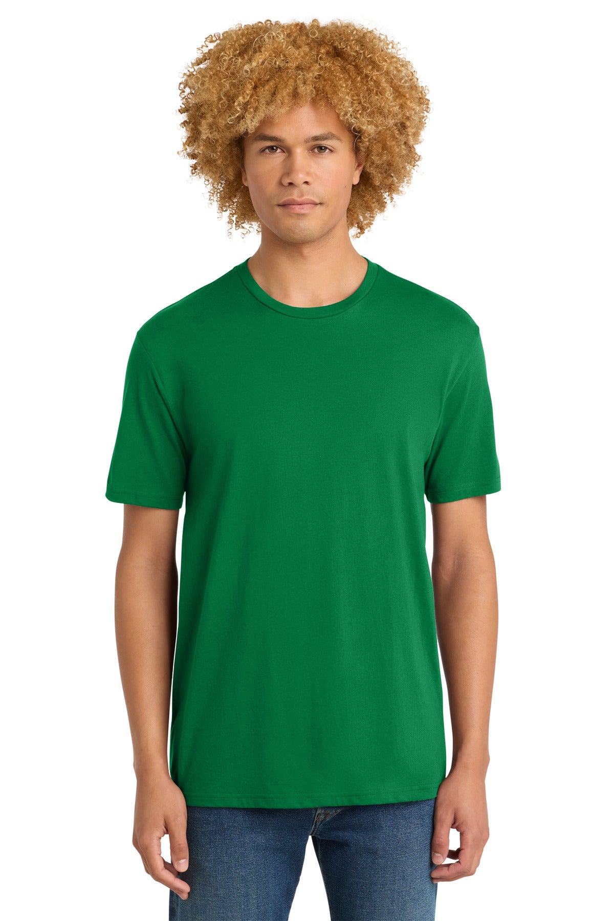 District Perfect Weight Tee. DT104 - Meadow Green
