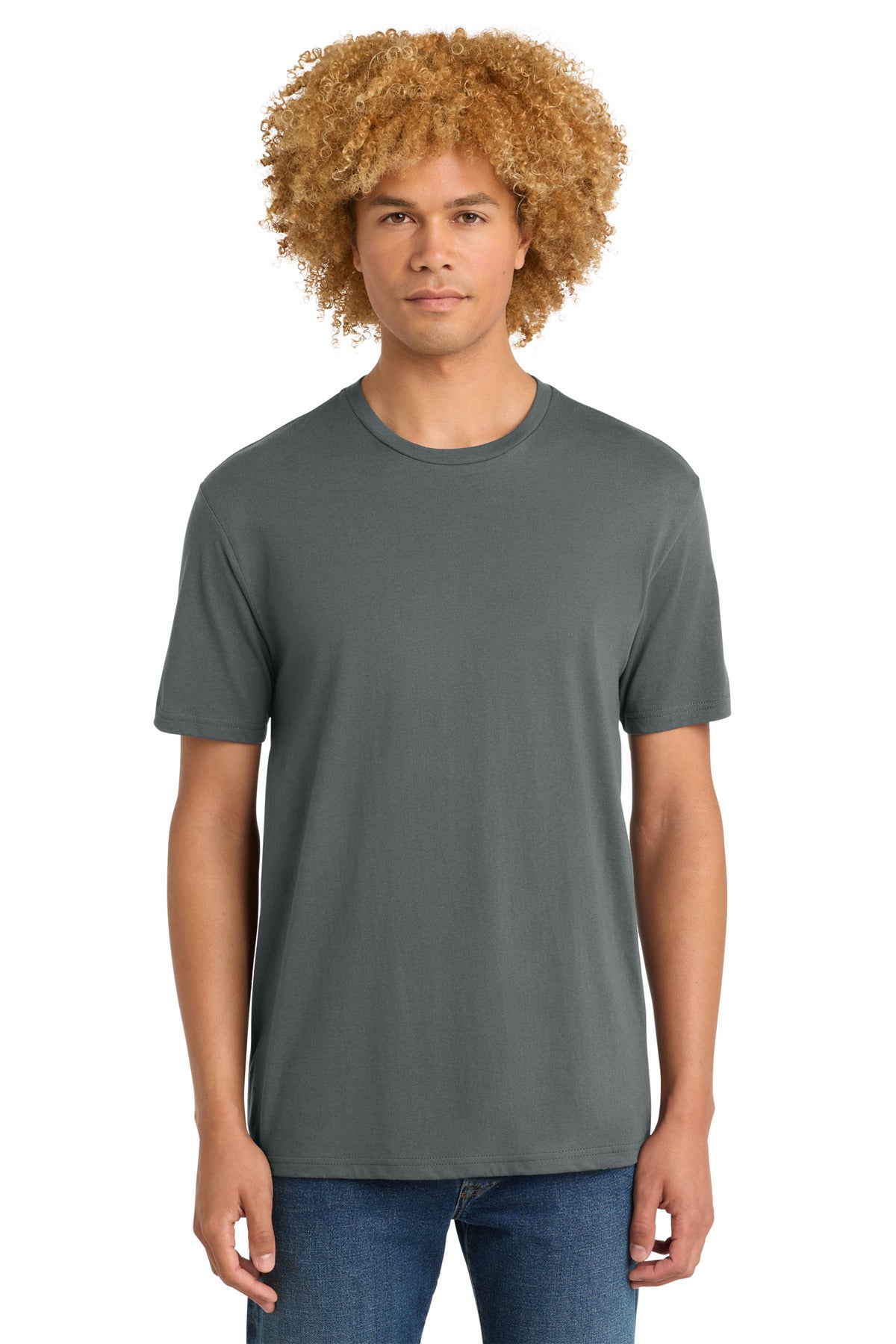 District Perfect Weight Tee. DT104 - Metal Grey