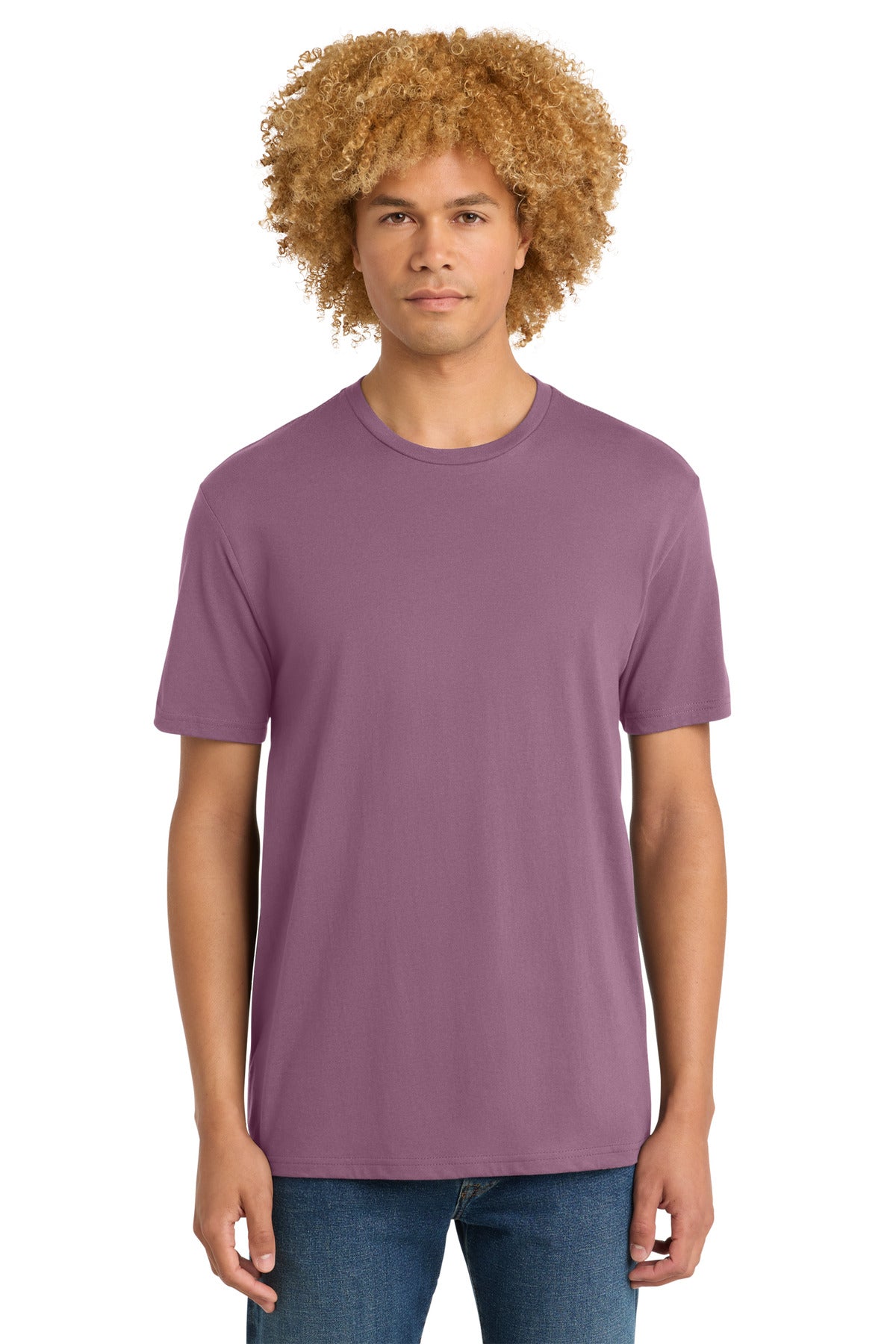District Perfect Weight Tee. DT104 - Orchid Haze