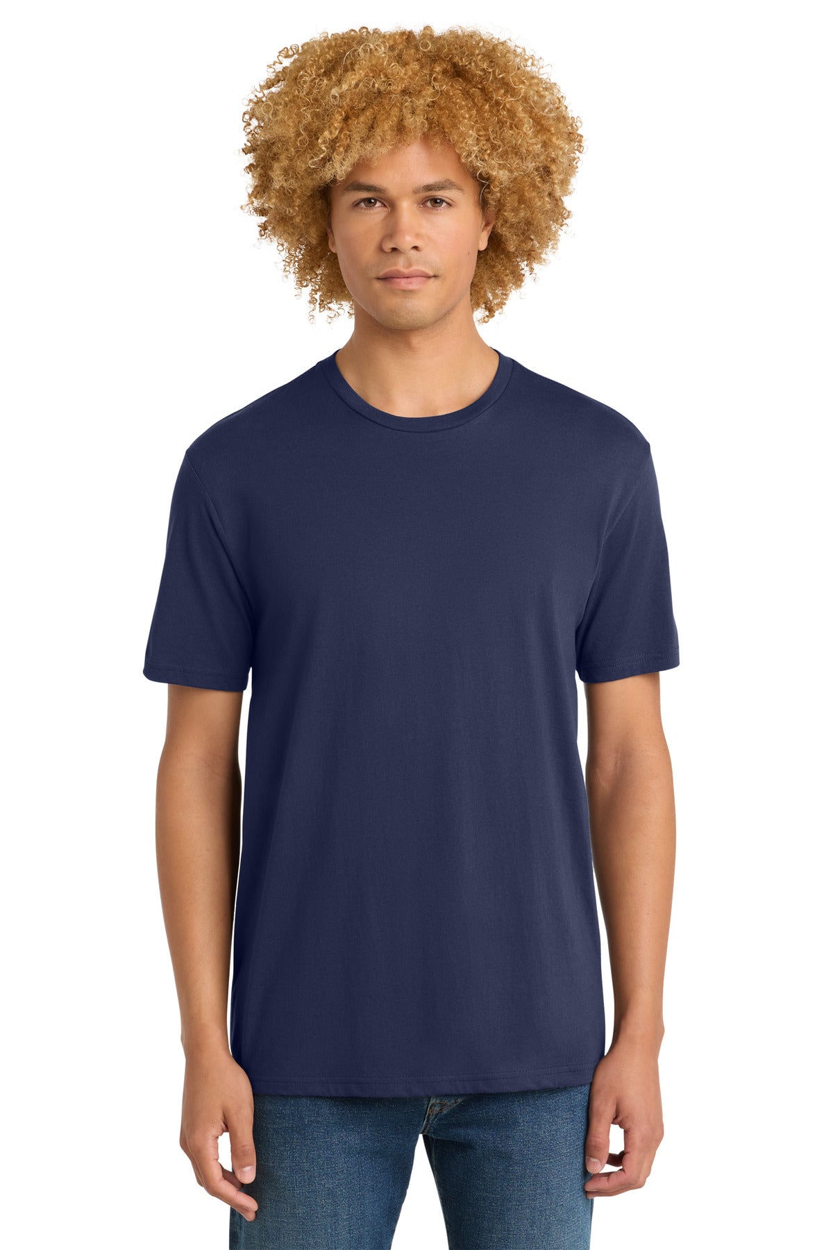 District Perfect Weight Tee. DT104 - Tanzanite
